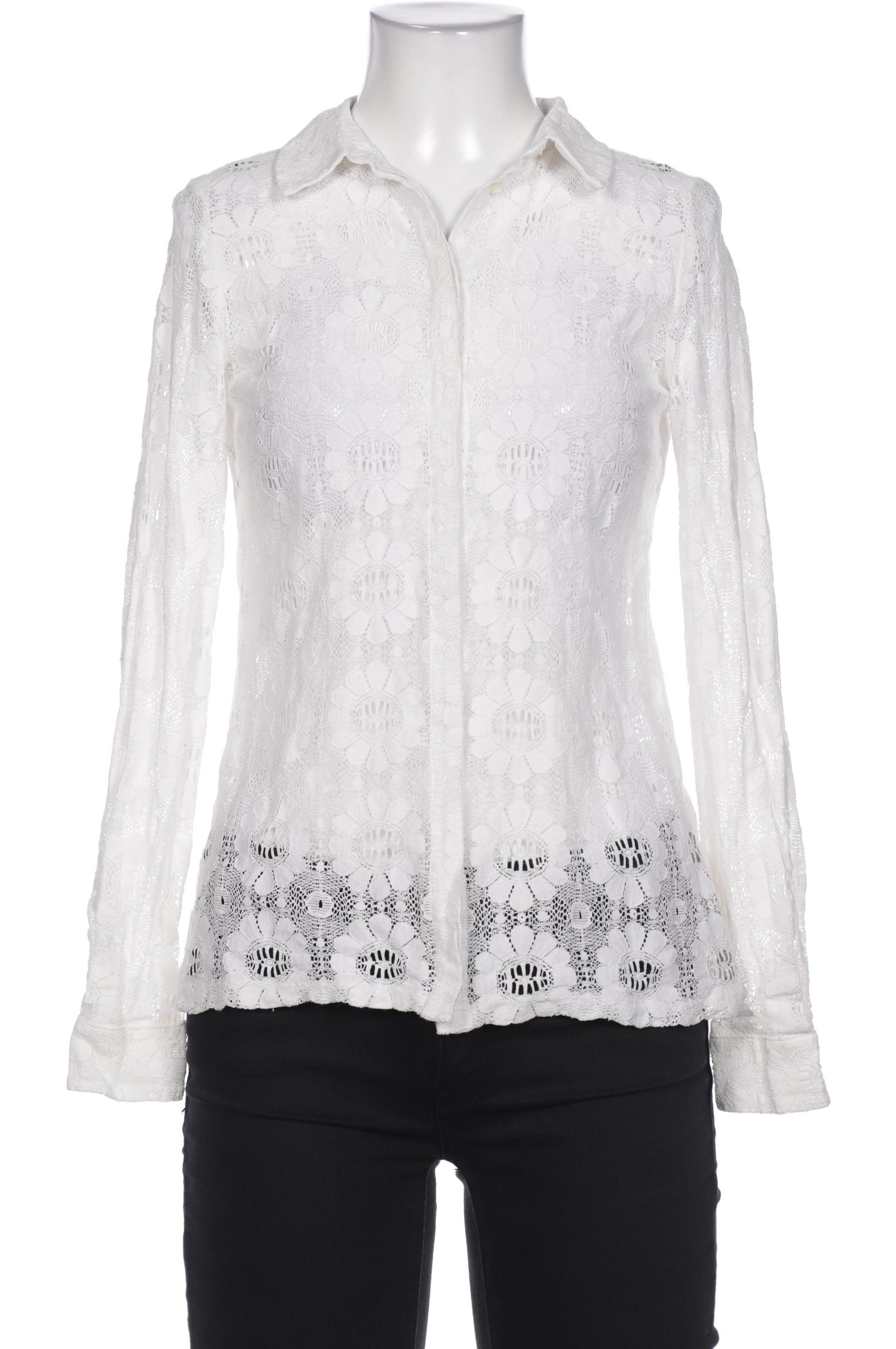 

Hallhuber Damen Bluse, cremeweiß, Gr. 34