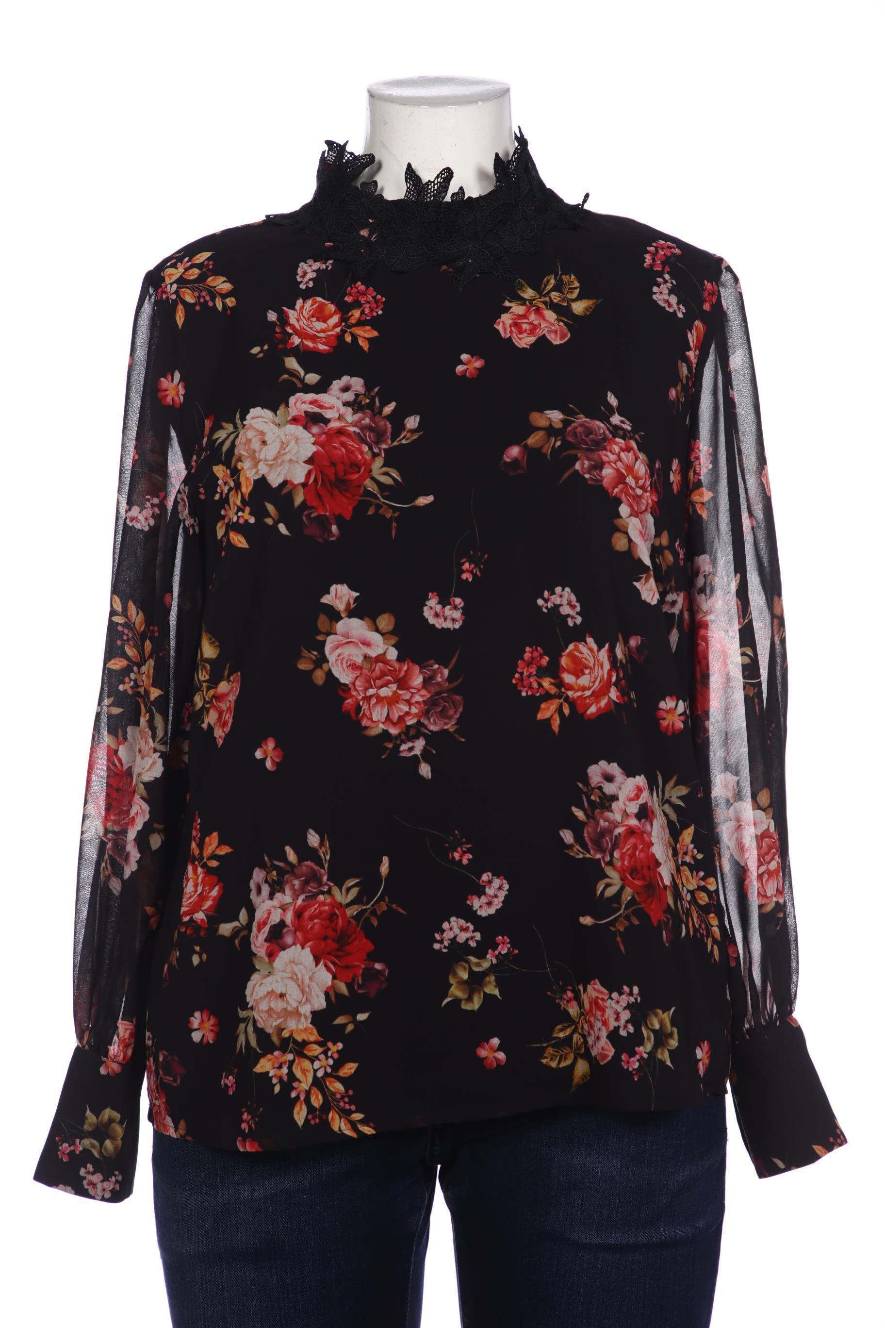 

Hallhuber Damen Bluse, schwarz, Gr. 44