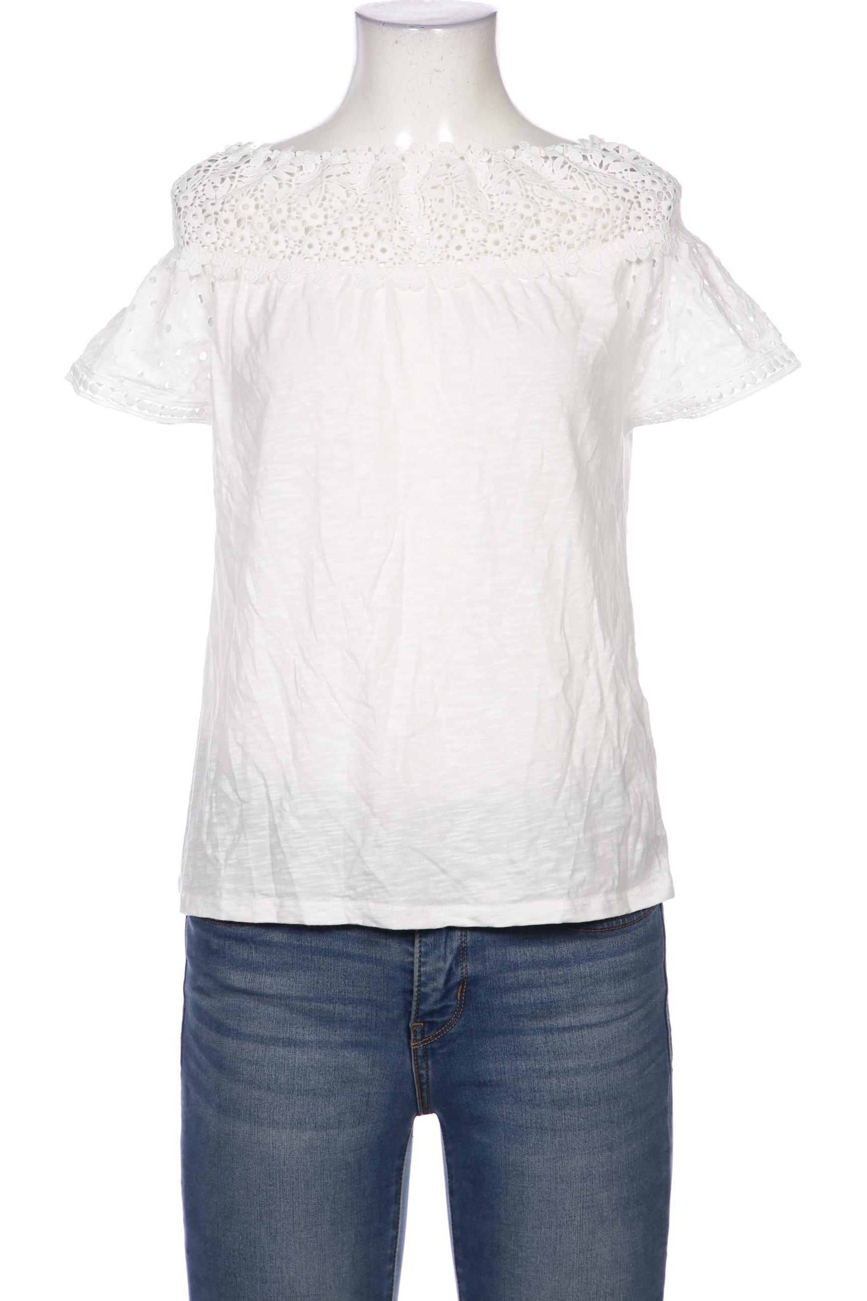 

Hallhuber Damen Bluse, weiß, Gr. 34