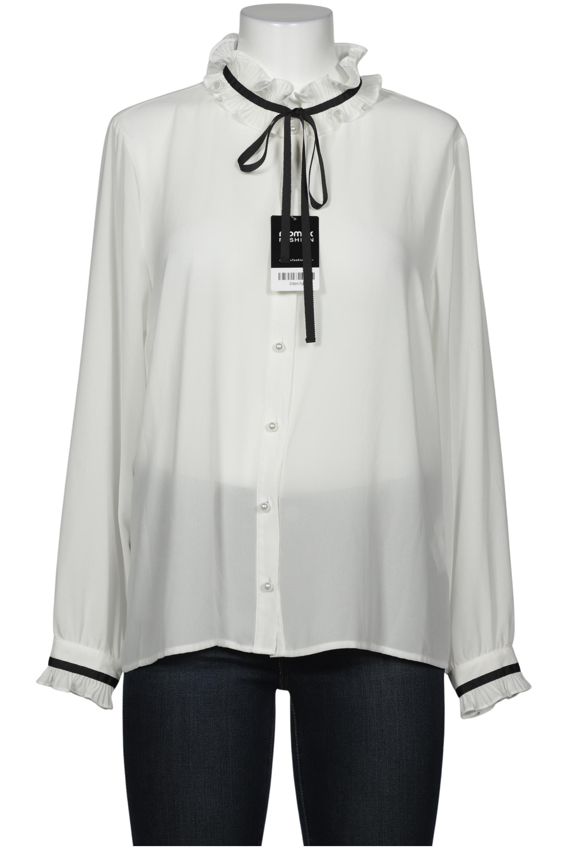 

Hallhuber Damen Bluse, weiß, Gr. 42
