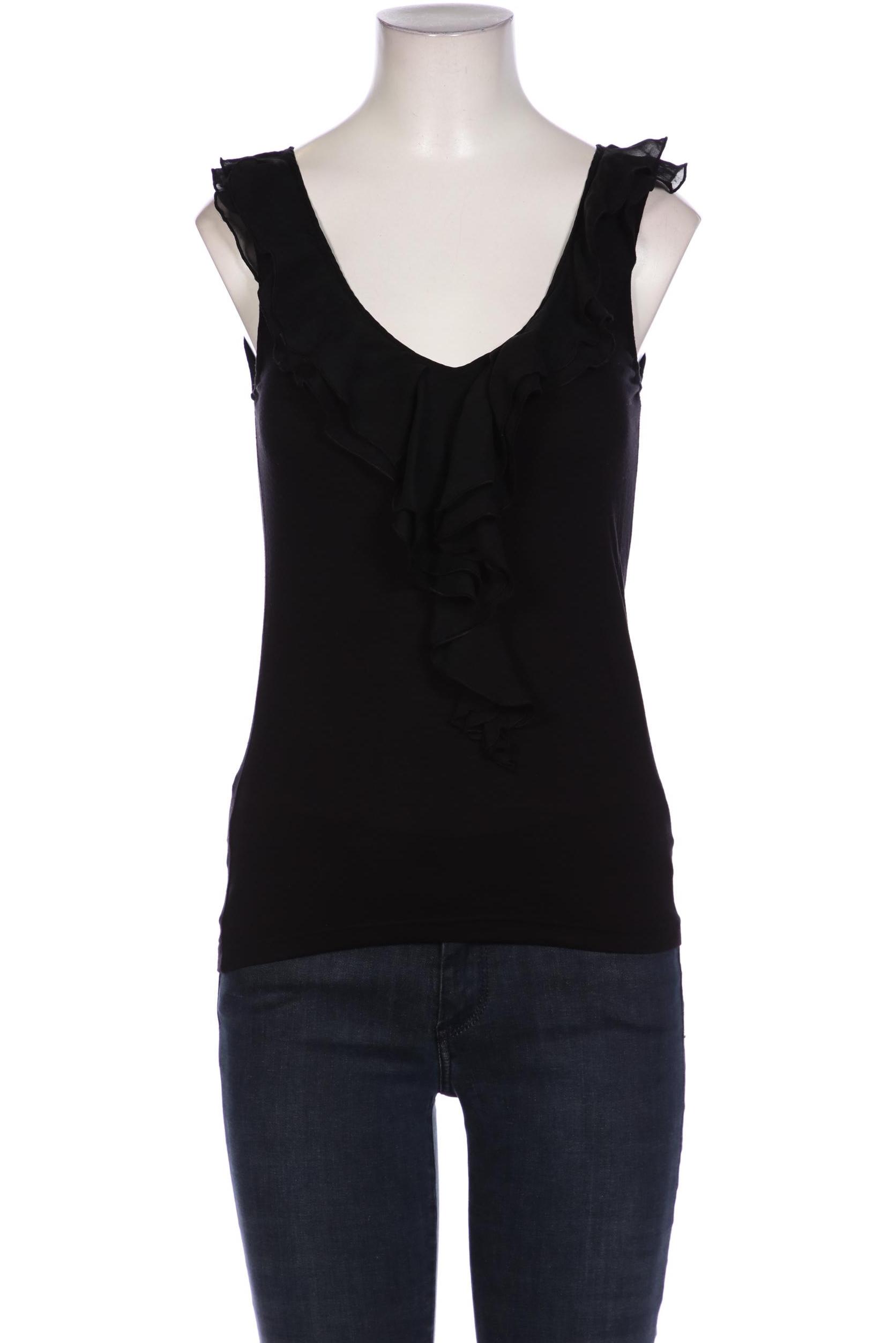 

Hallhuber Damen Bluse, schwarz, Gr. 34