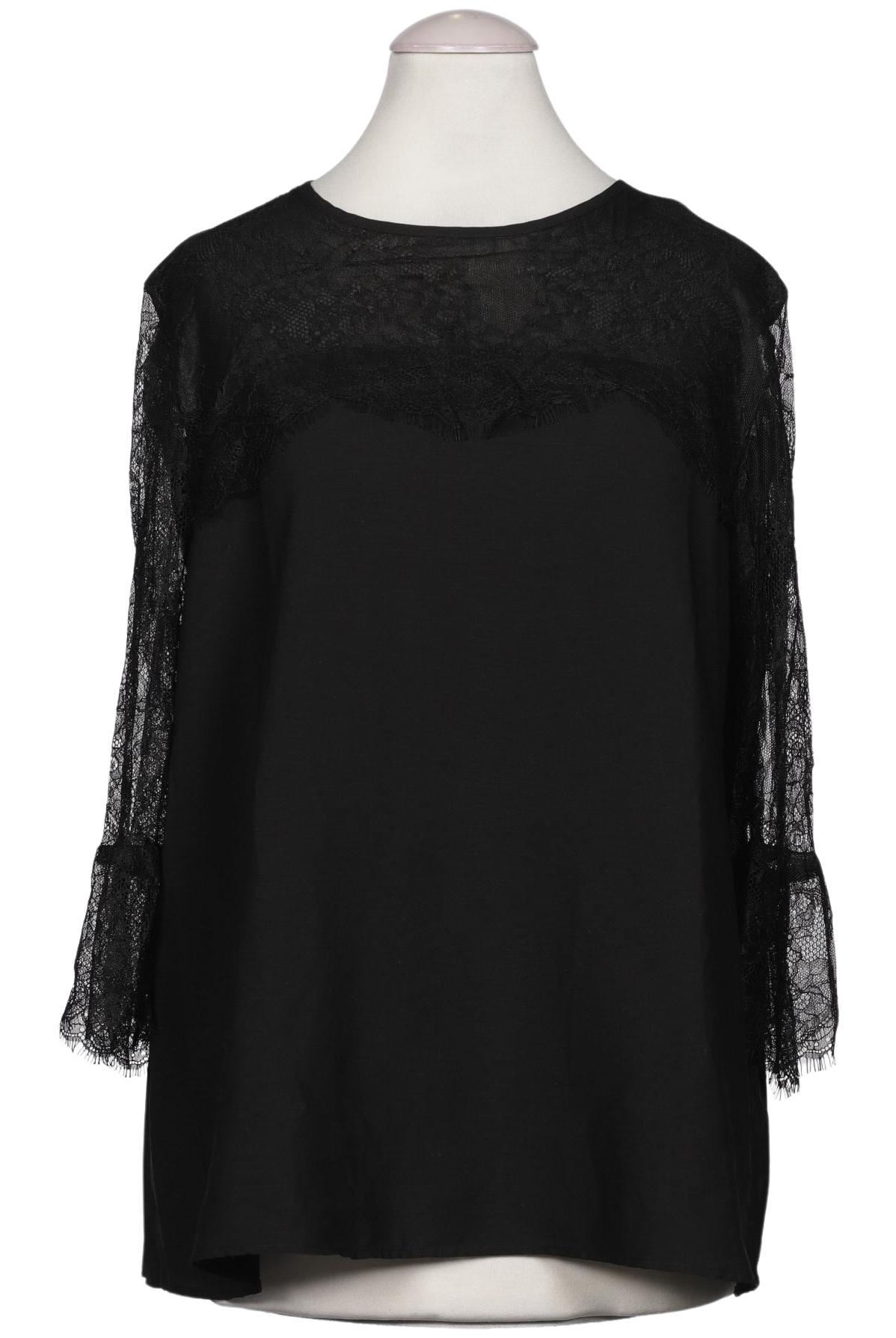

Hallhuber Damen Bluse, schwarz, Gr. 38