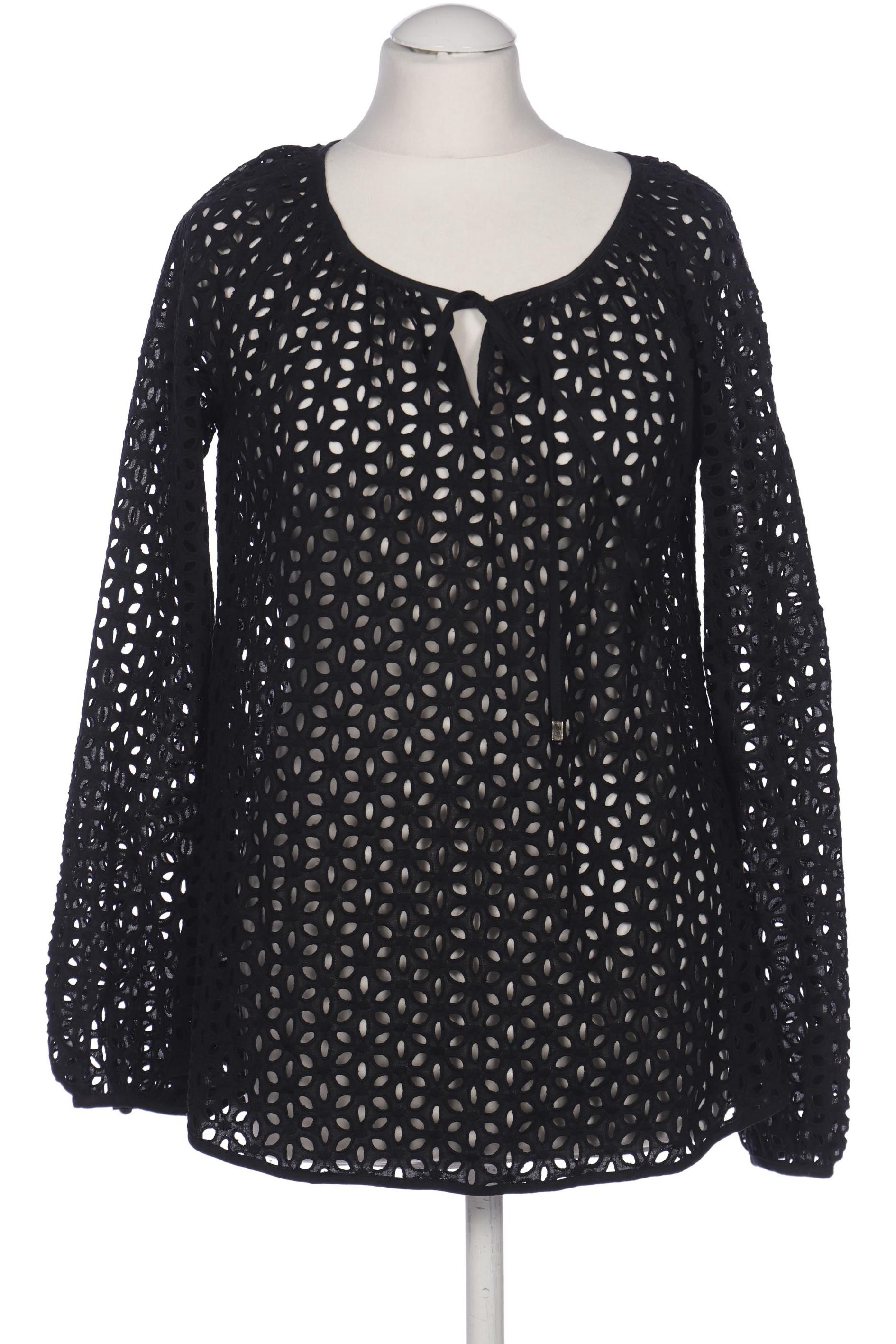 

Hallhuber Damen Bluse, schwarz, Gr. 38