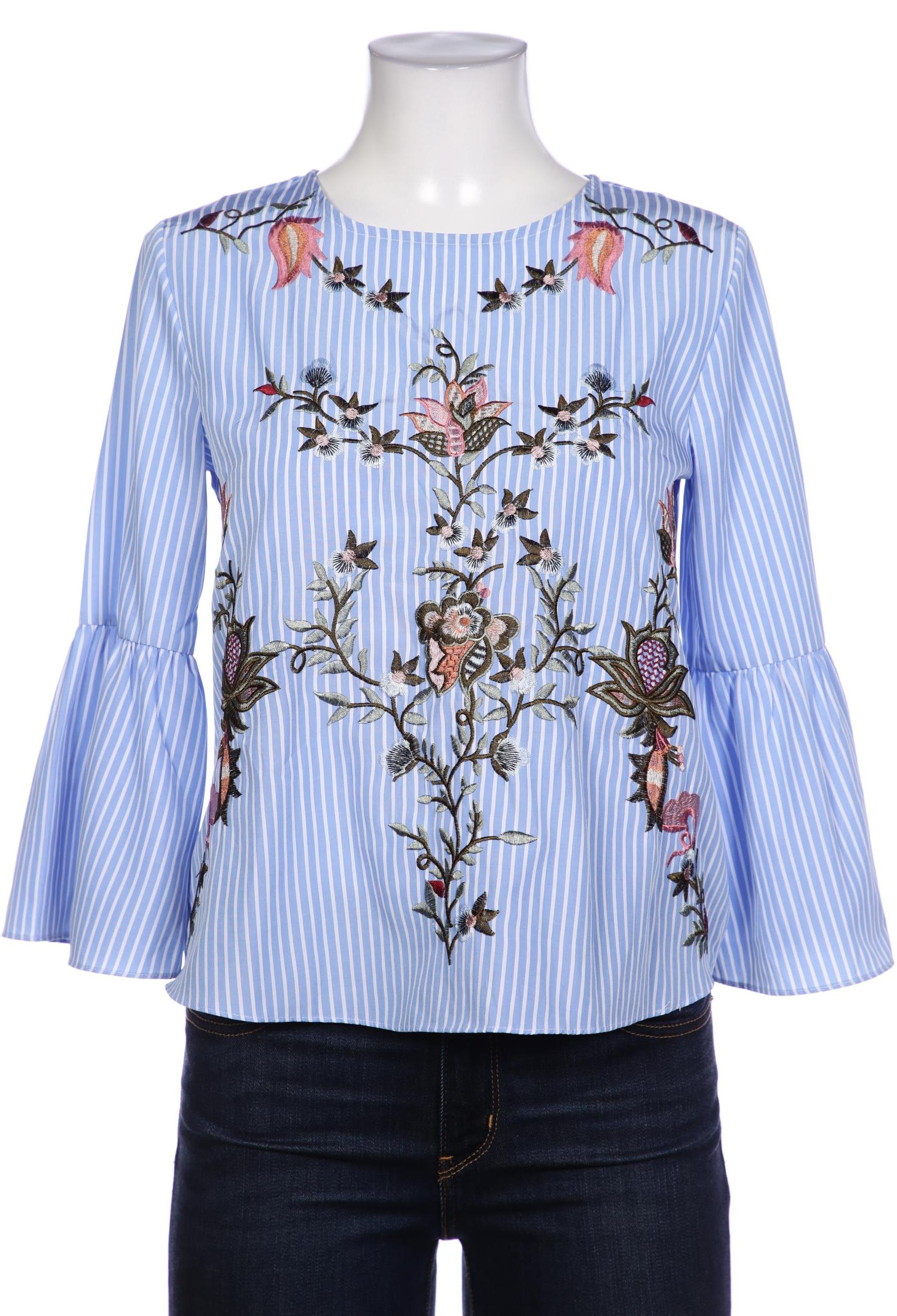 

Hallhuber Damen Bluse, blau, Gr. 36