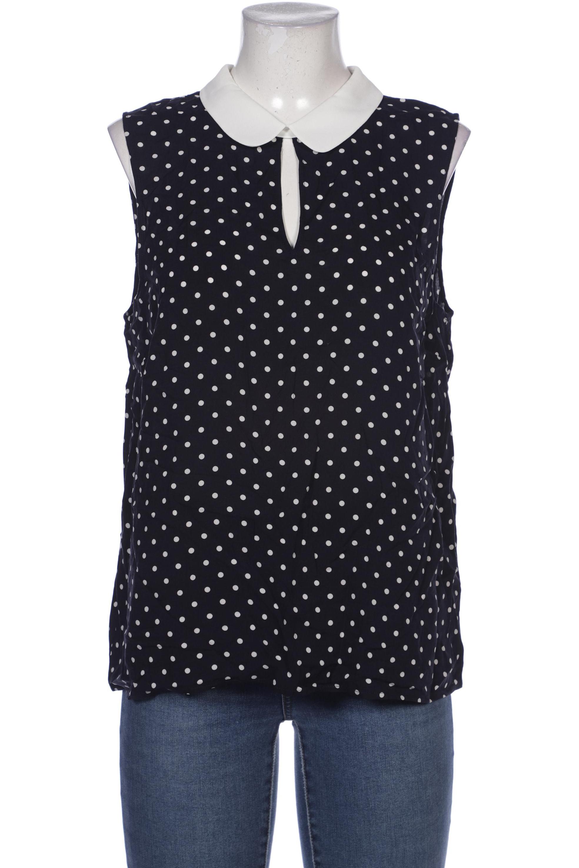 

Hallhuber Damen Bluse, marineblau, Gr. 42