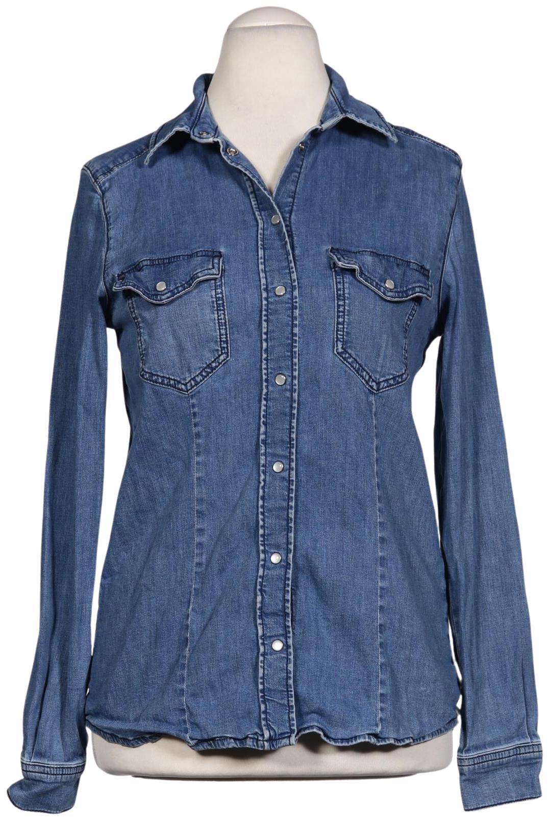 

Hallhuber Damen Bluse, blau, Gr. 38