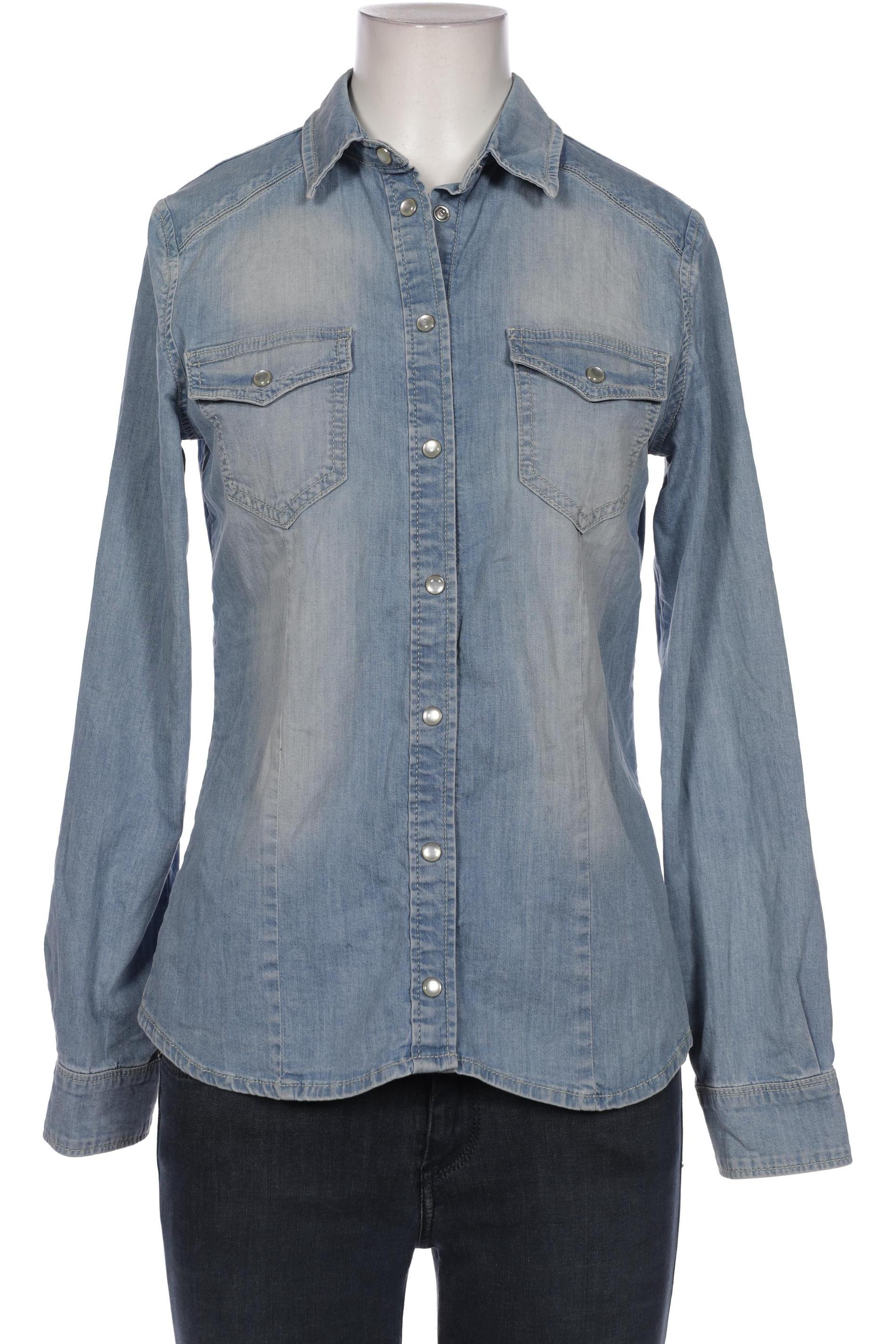 

Hallhuber Damen Bluse, hellblau, Gr. 36