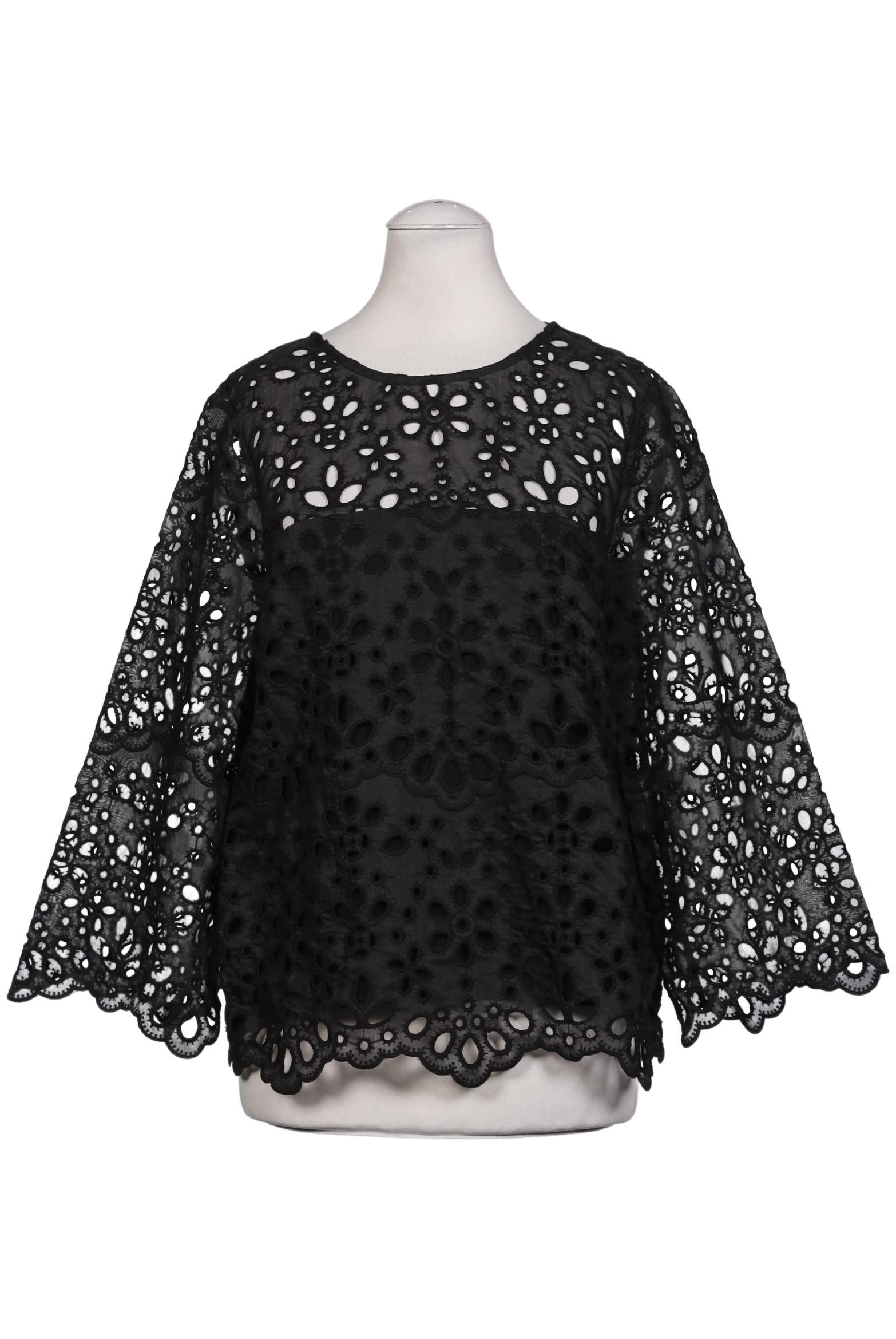 

Hallhuber Damen Bluse, schwarz, Gr. 36