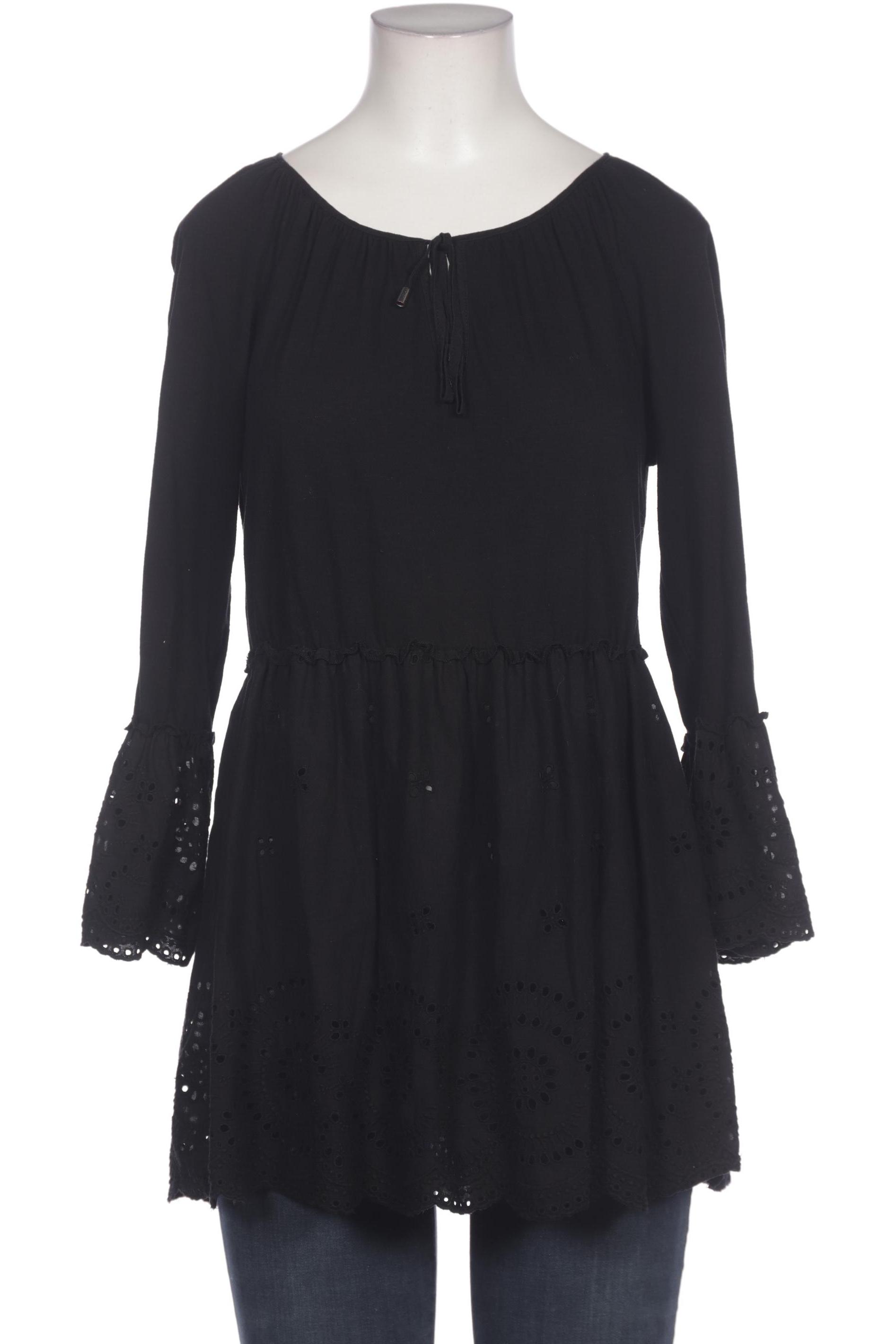 

Hallhuber Damen Bluse, schwarz, Gr. 38