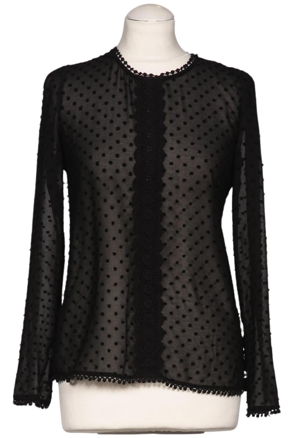 

Hallhuber Damen Bluse, schwarz, Gr. 38