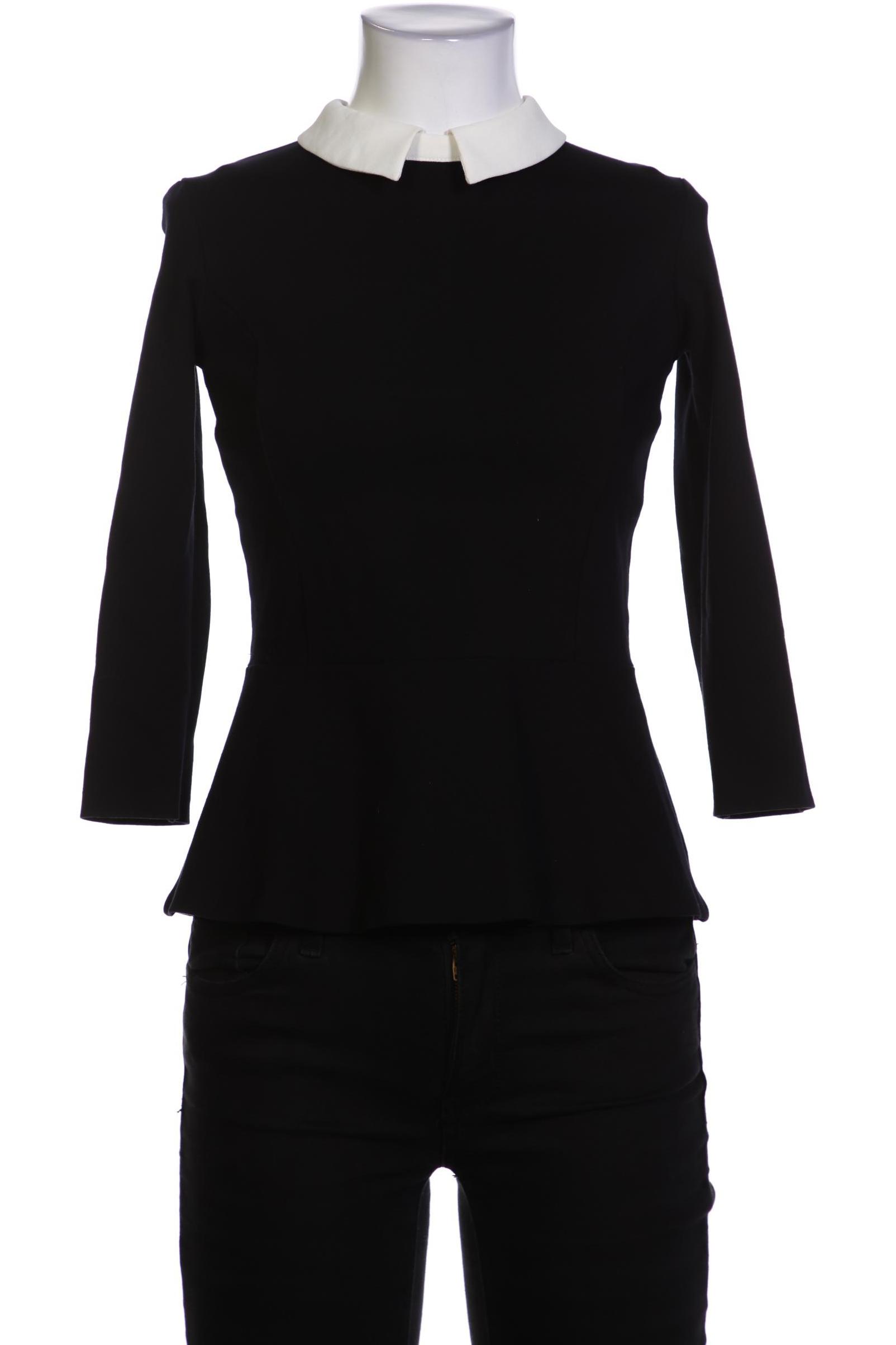 

Hallhuber Damen Bluse, schwarz, Gr. 34