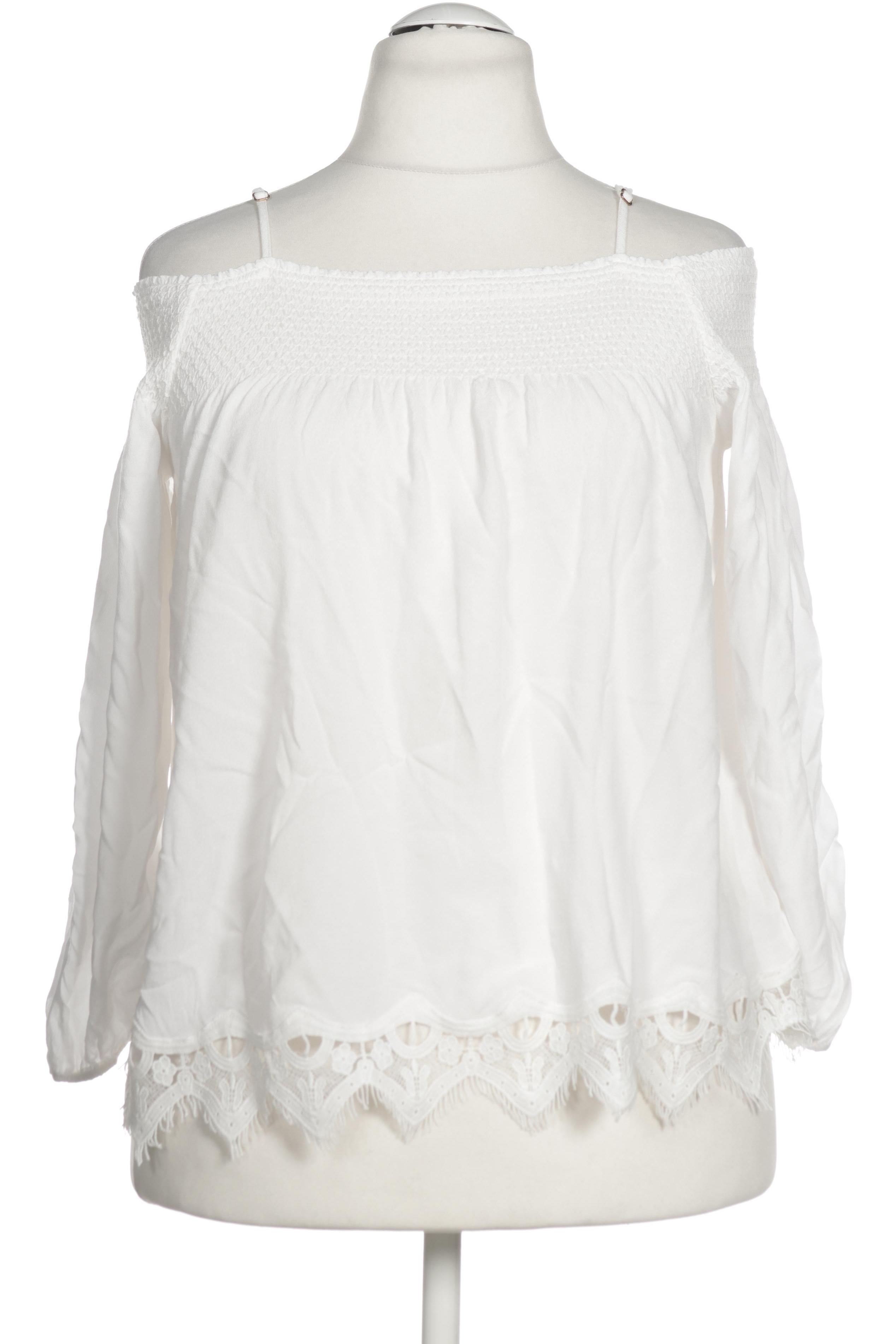 

Hallhuber Damen Bluse, weiß, Gr. 38