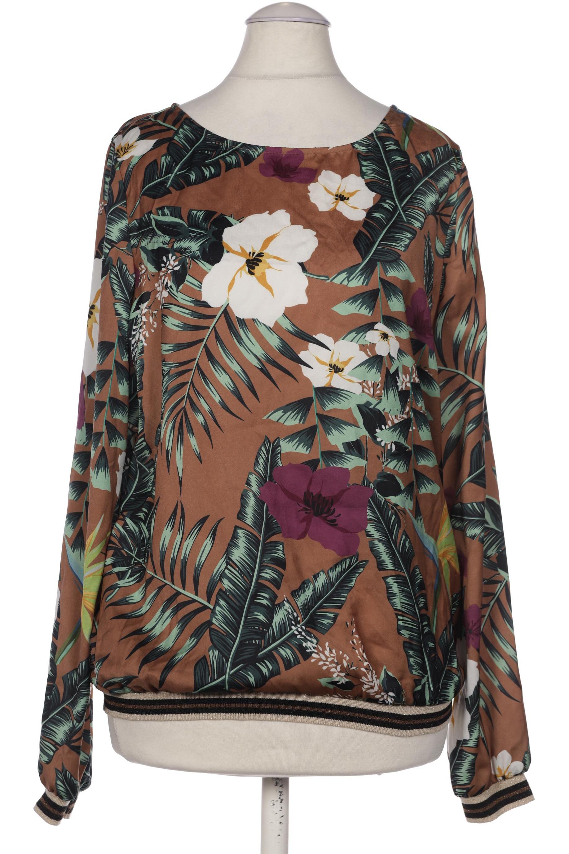 

Hallhuber Damen Bluse, braun, Gr. 34