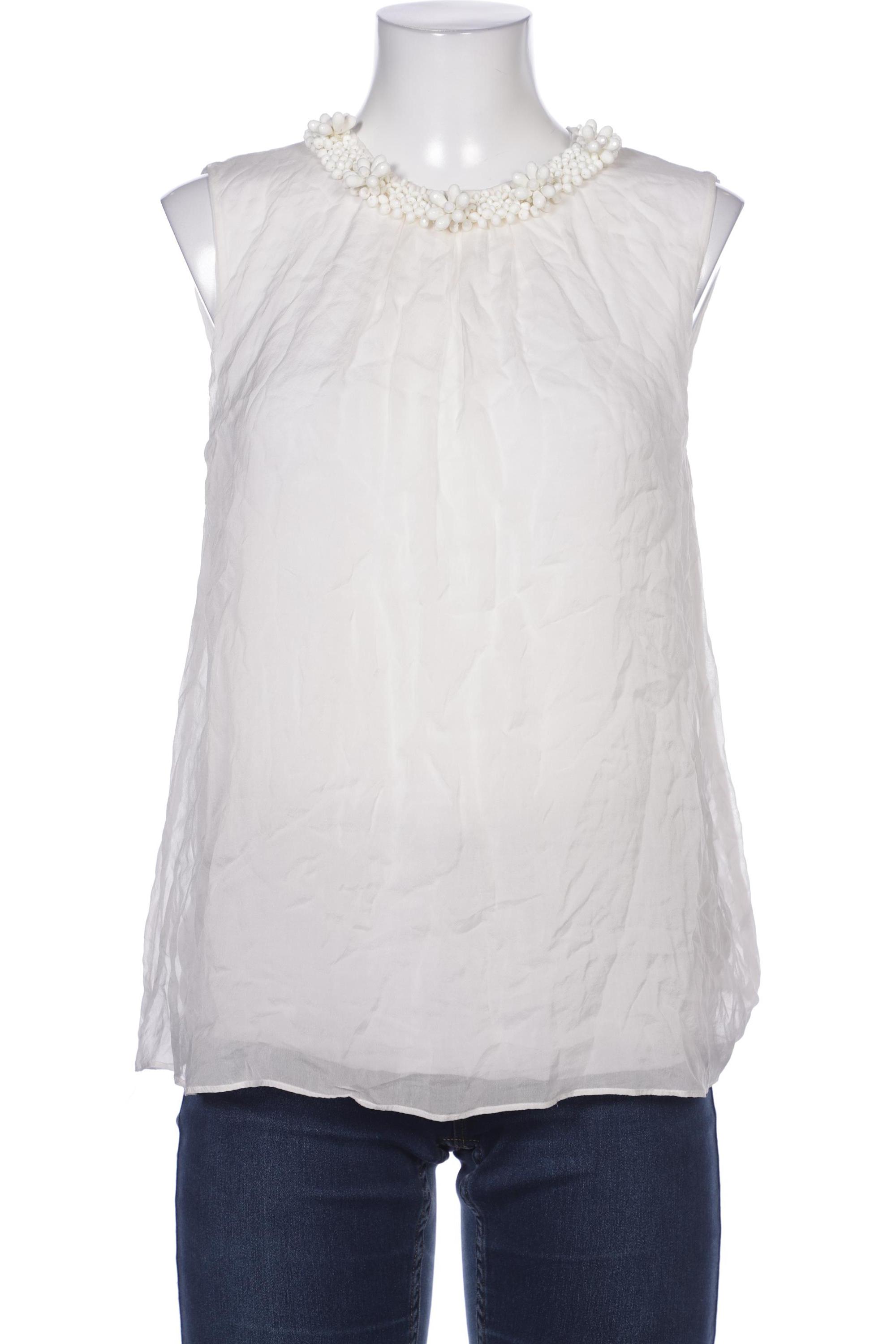 

Hallhuber Damen Bluse, weiß, Gr. 38