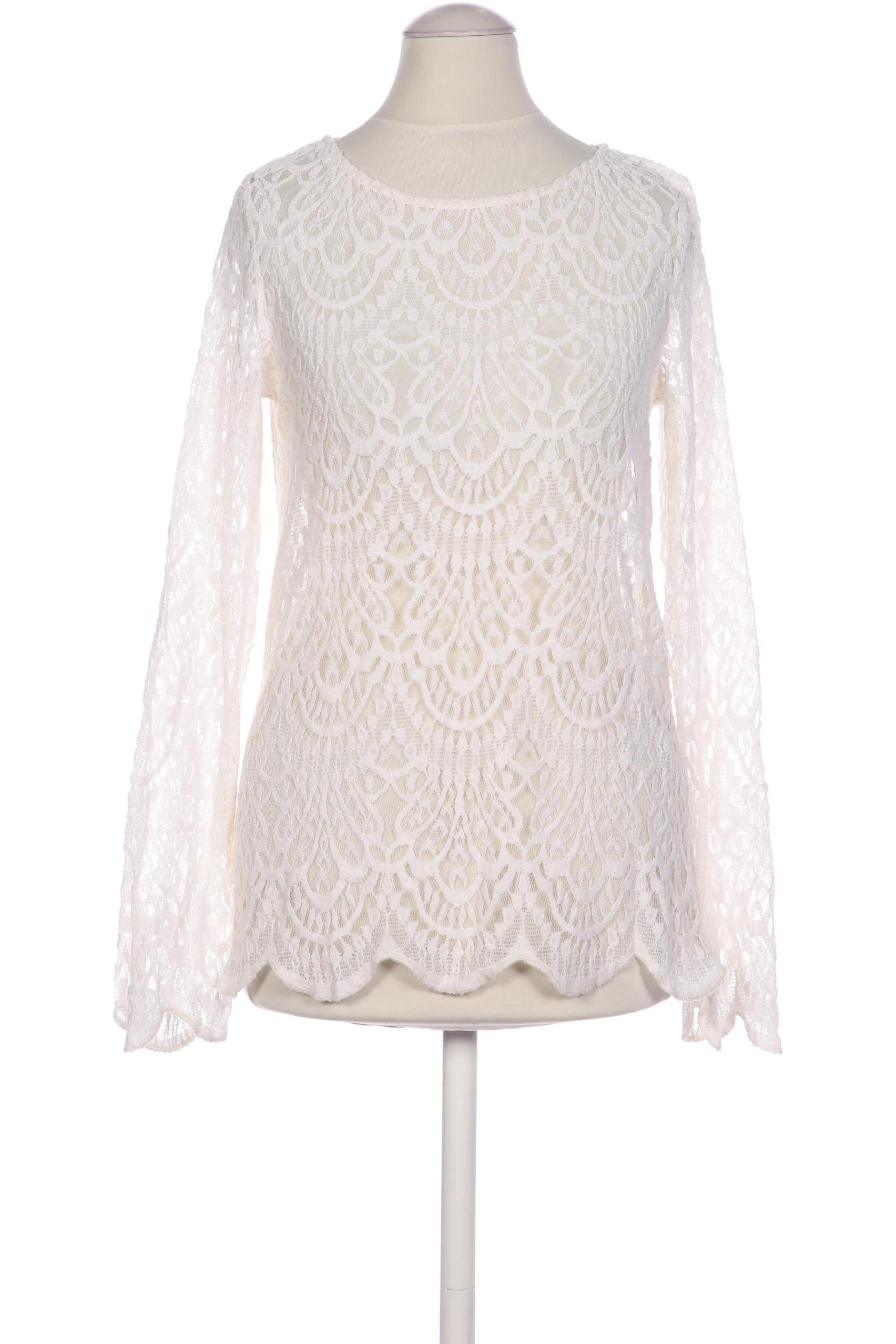 

Hallhuber Damen Bluse, cremeweiß, Gr. 34