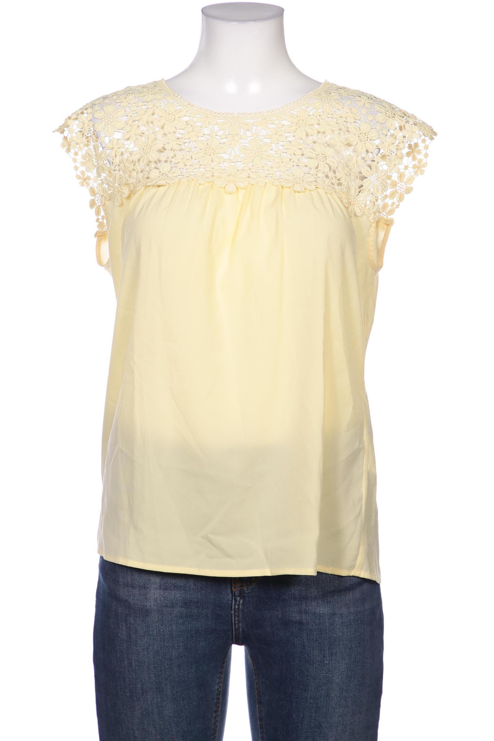 

Hallhuber Damen Bluse, gelb, Gr. 40