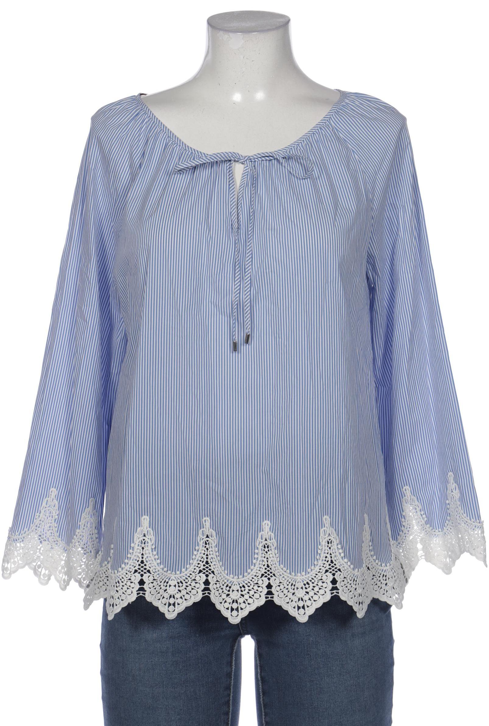 

Hallhuber Damen Bluse, blau, Gr. 40