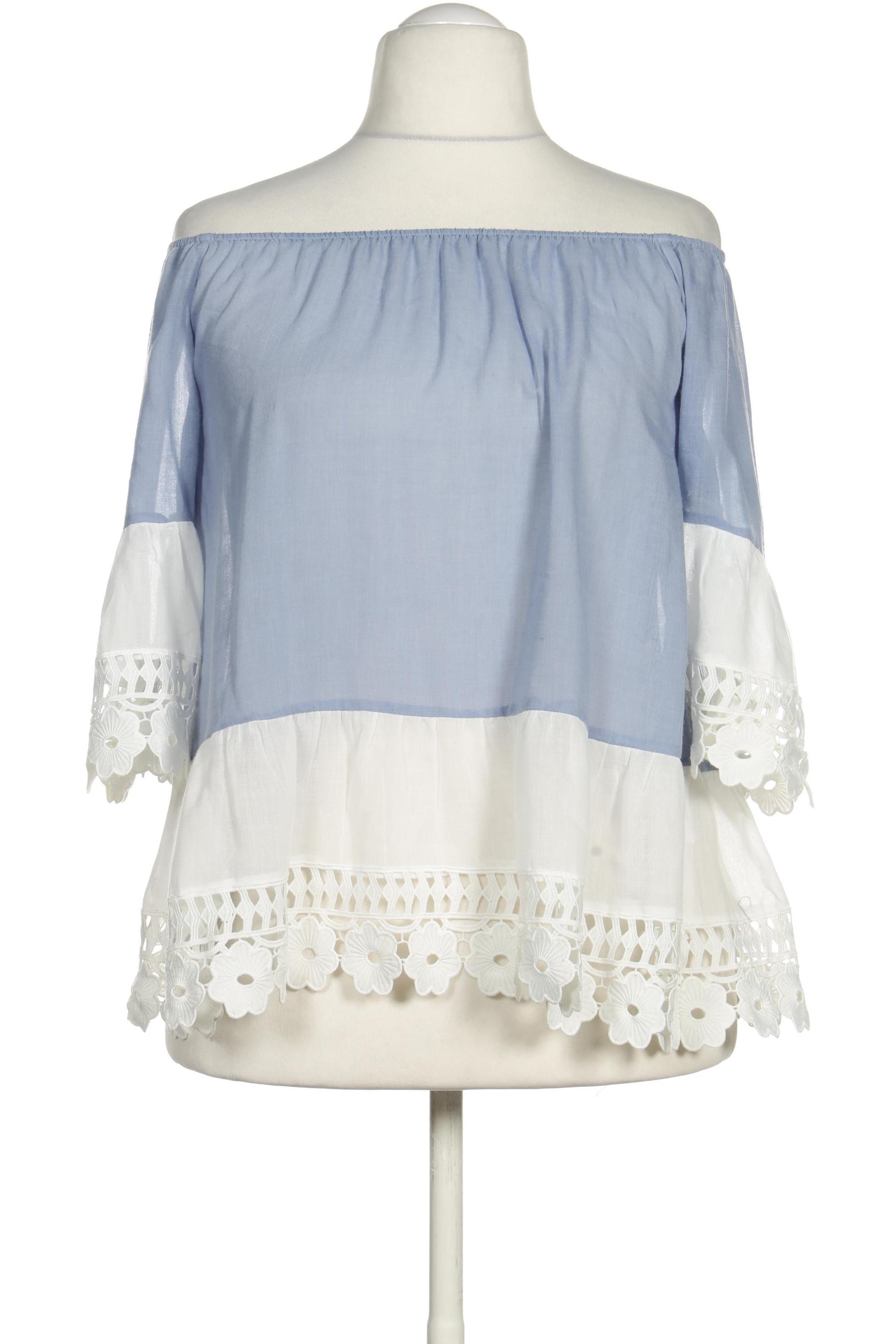 

Hallhuber Damen Bluse, blau, Gr. 40