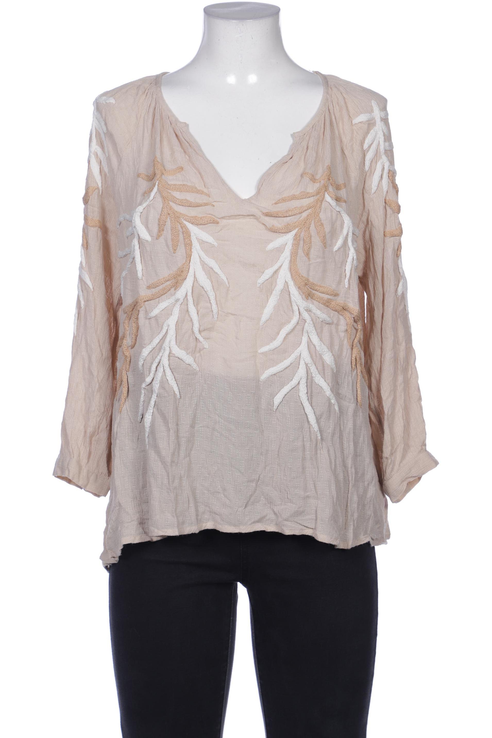

Hallhuber Damen Bluse, beige, Gr. 38