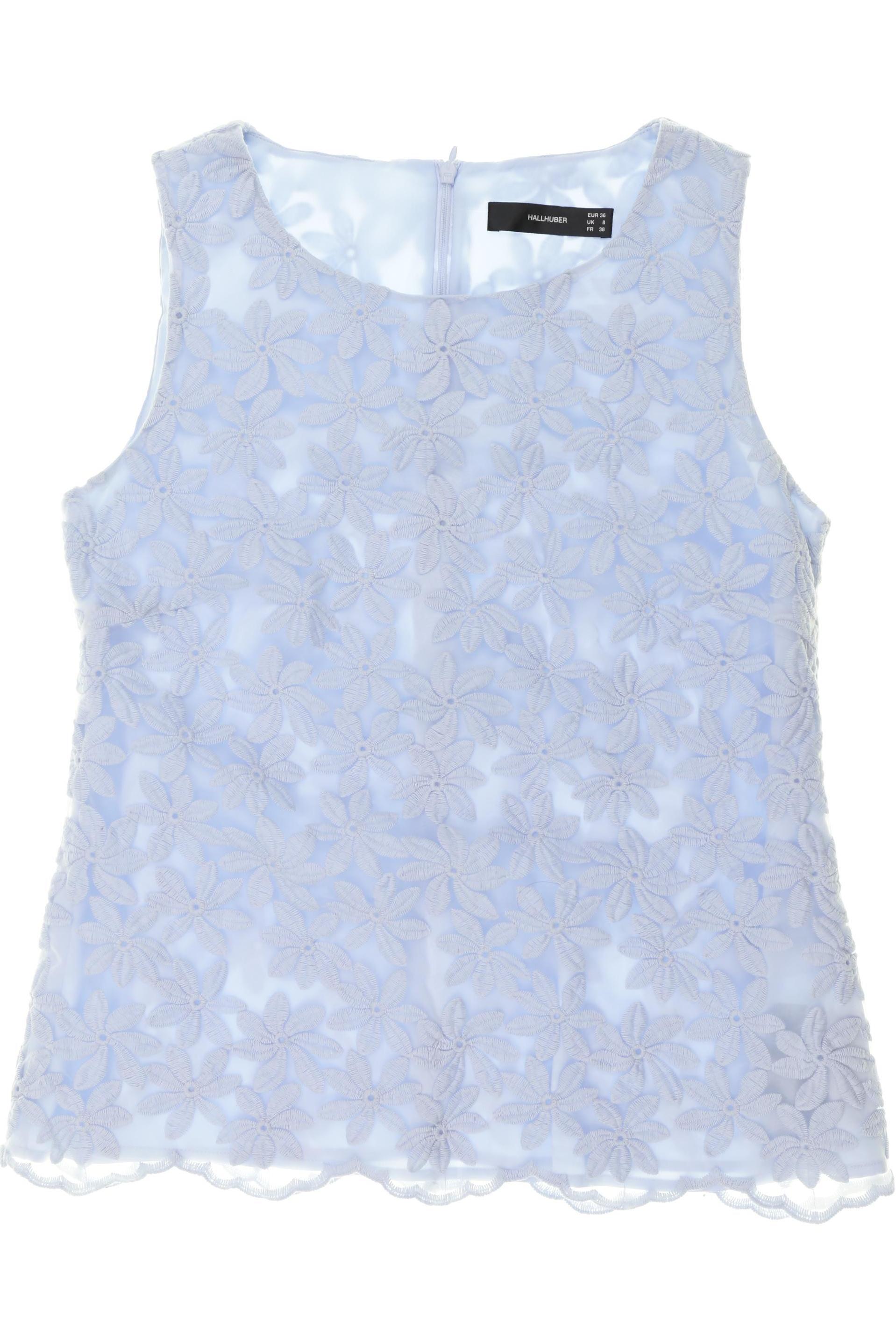 

Hallhuber Damen Bluse, blau, Gr. 36