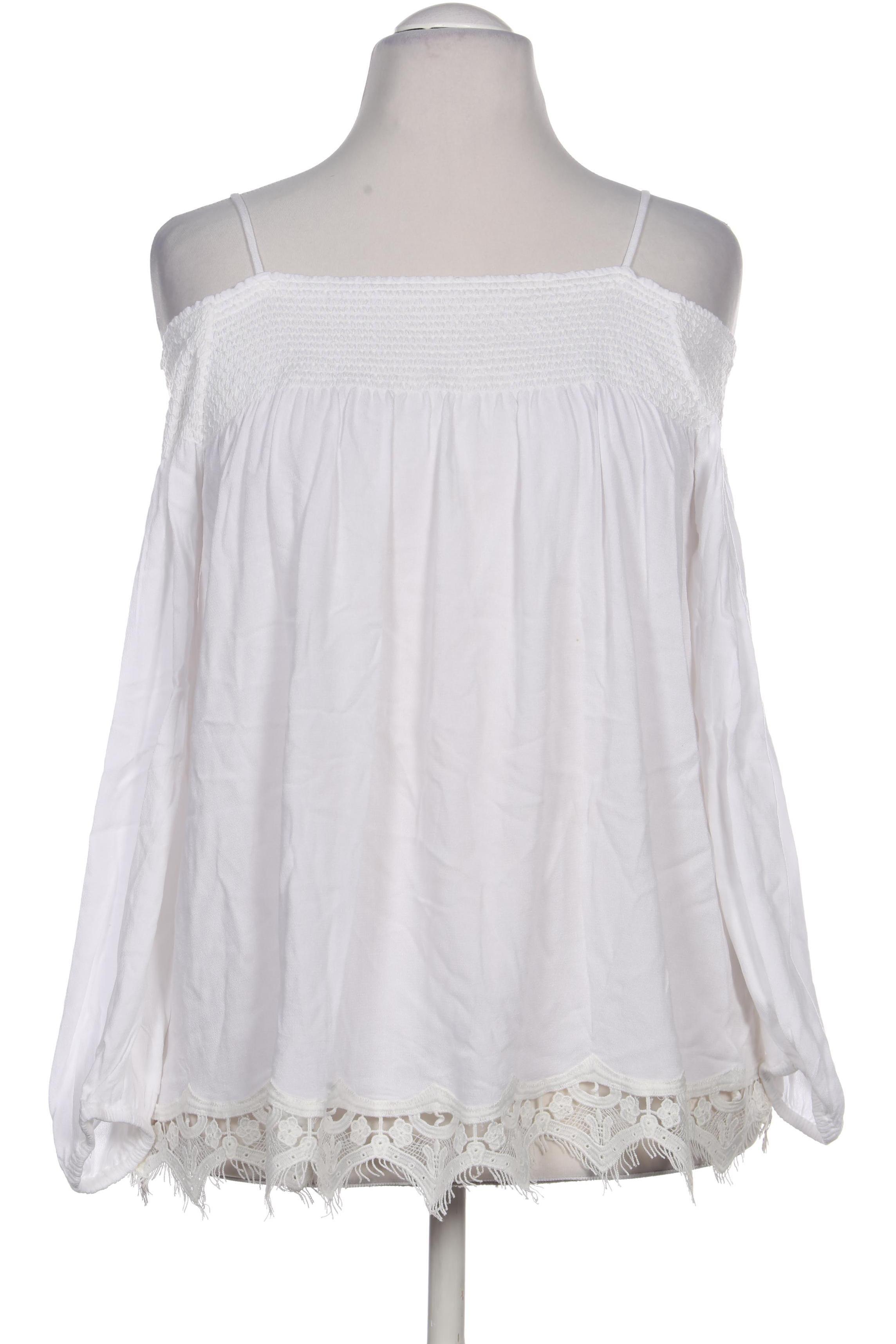 

Hallhuber Damen Bluse, weiß, Gr. 42