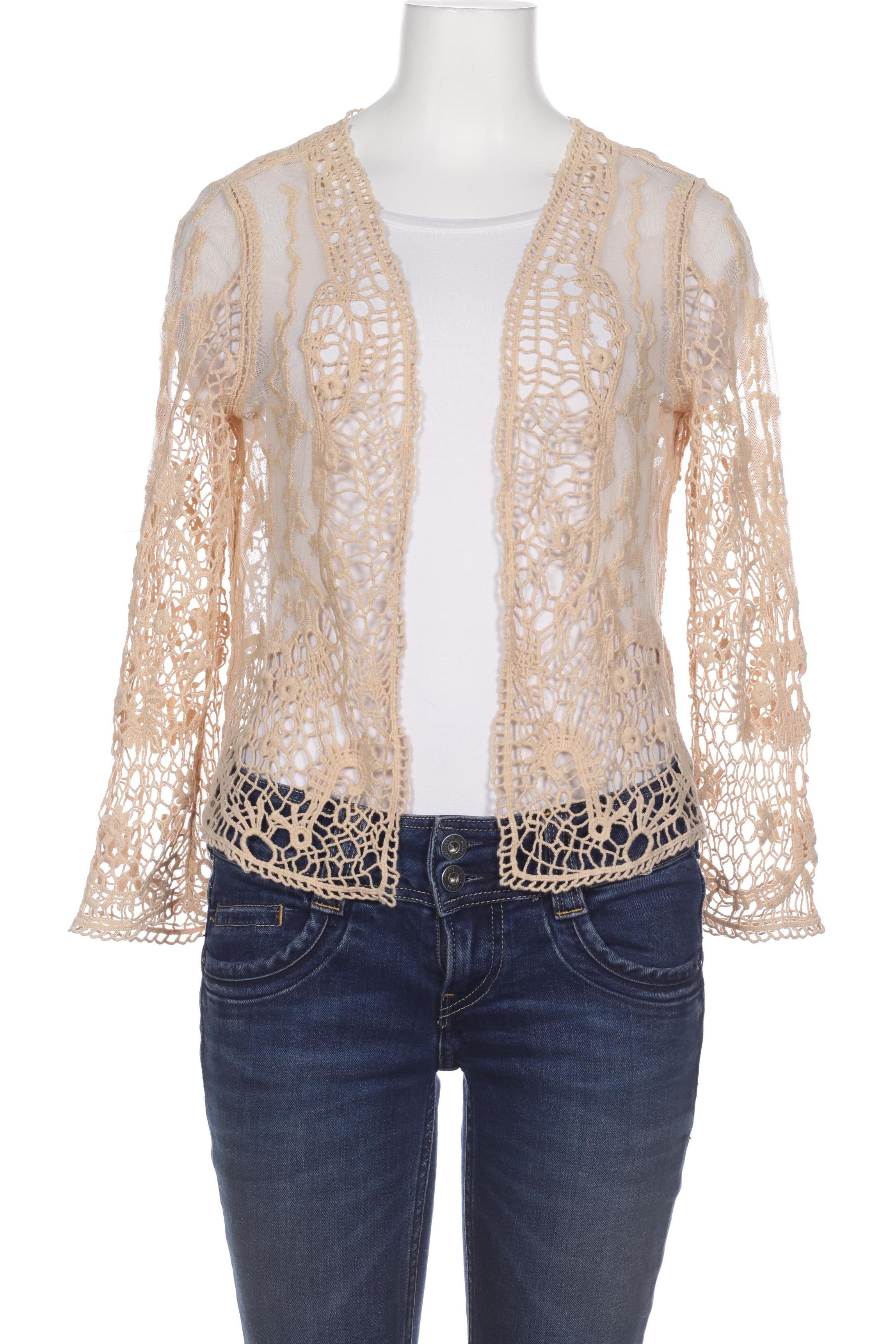 

Hallhuber Damen Strickjacke, beige, Gr. 36