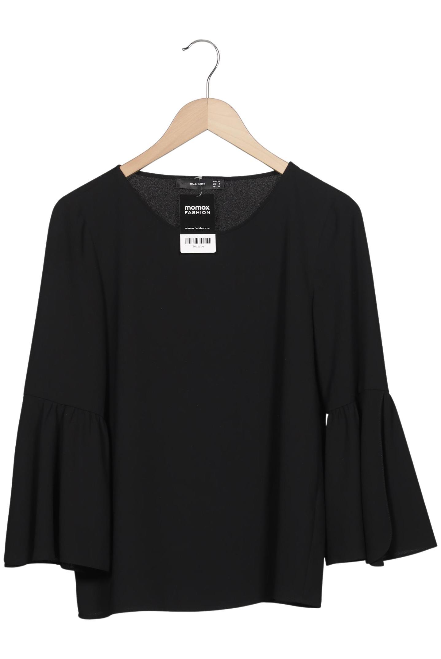

Hallhuber Damen Bluse, schwarz, Gr. 36