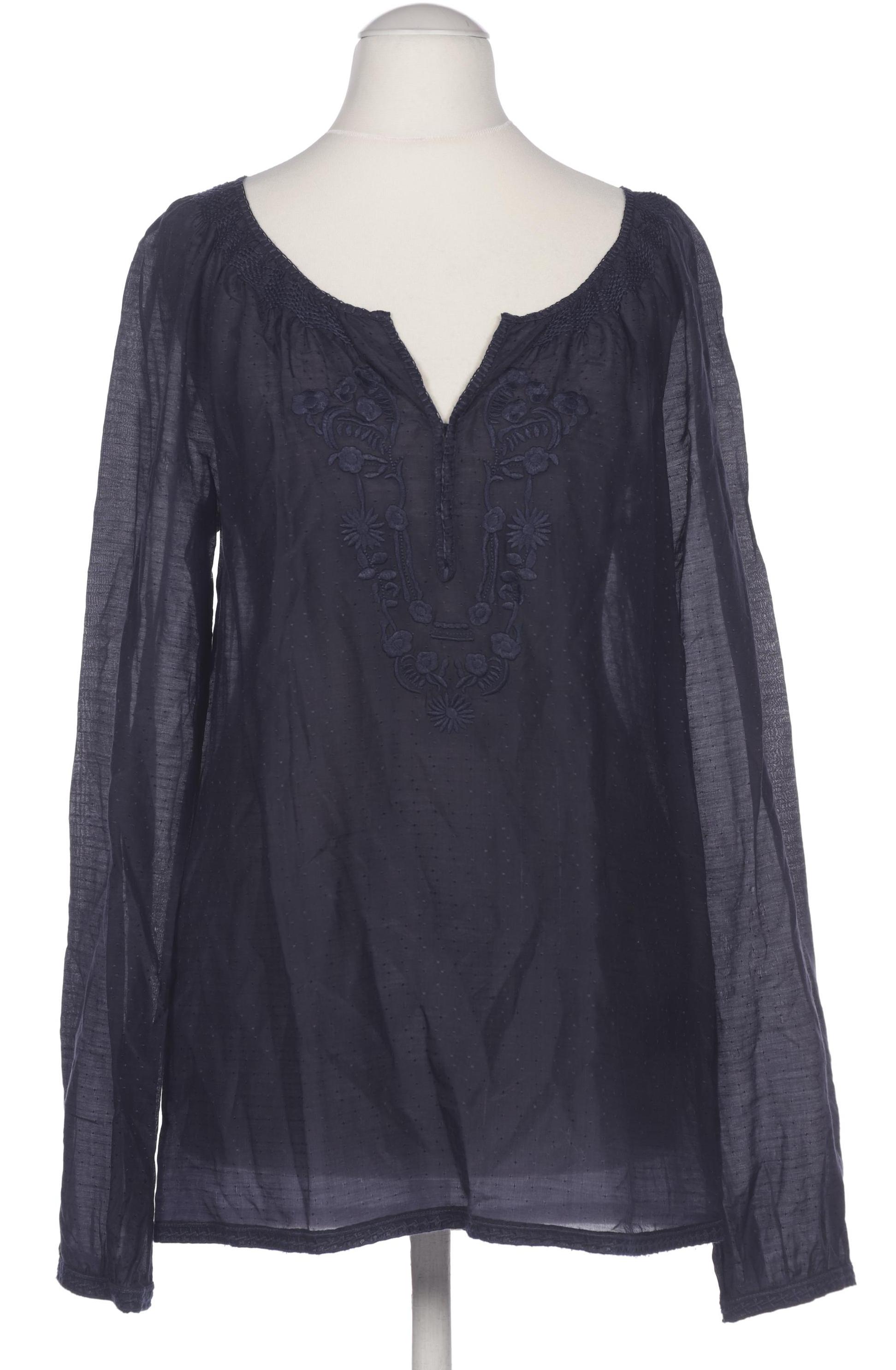 

Hallhuber Damen Bluse, marineblau, Gr. 36