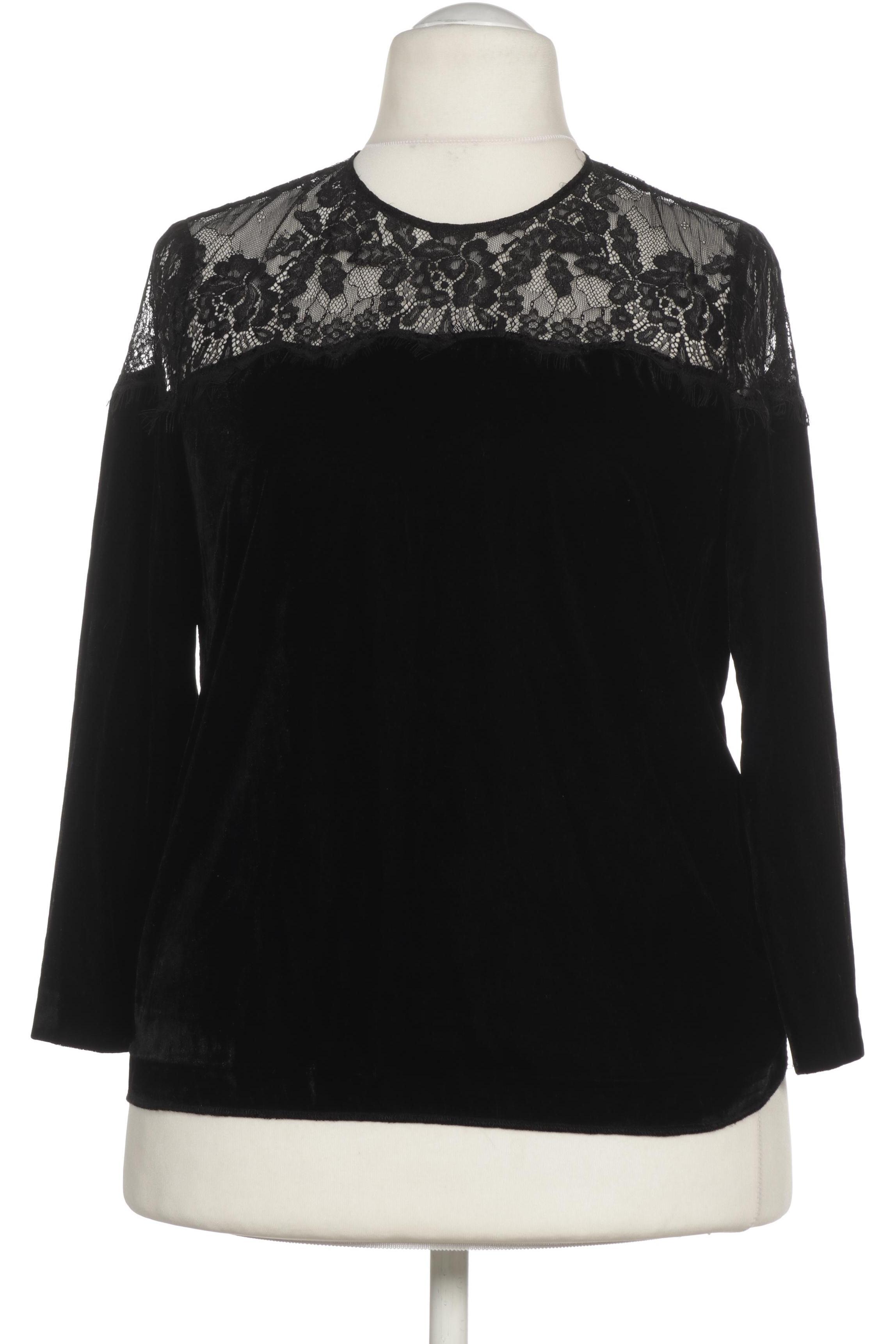 

Hallhuber Damen Bluse, schwarz, Gr. 42