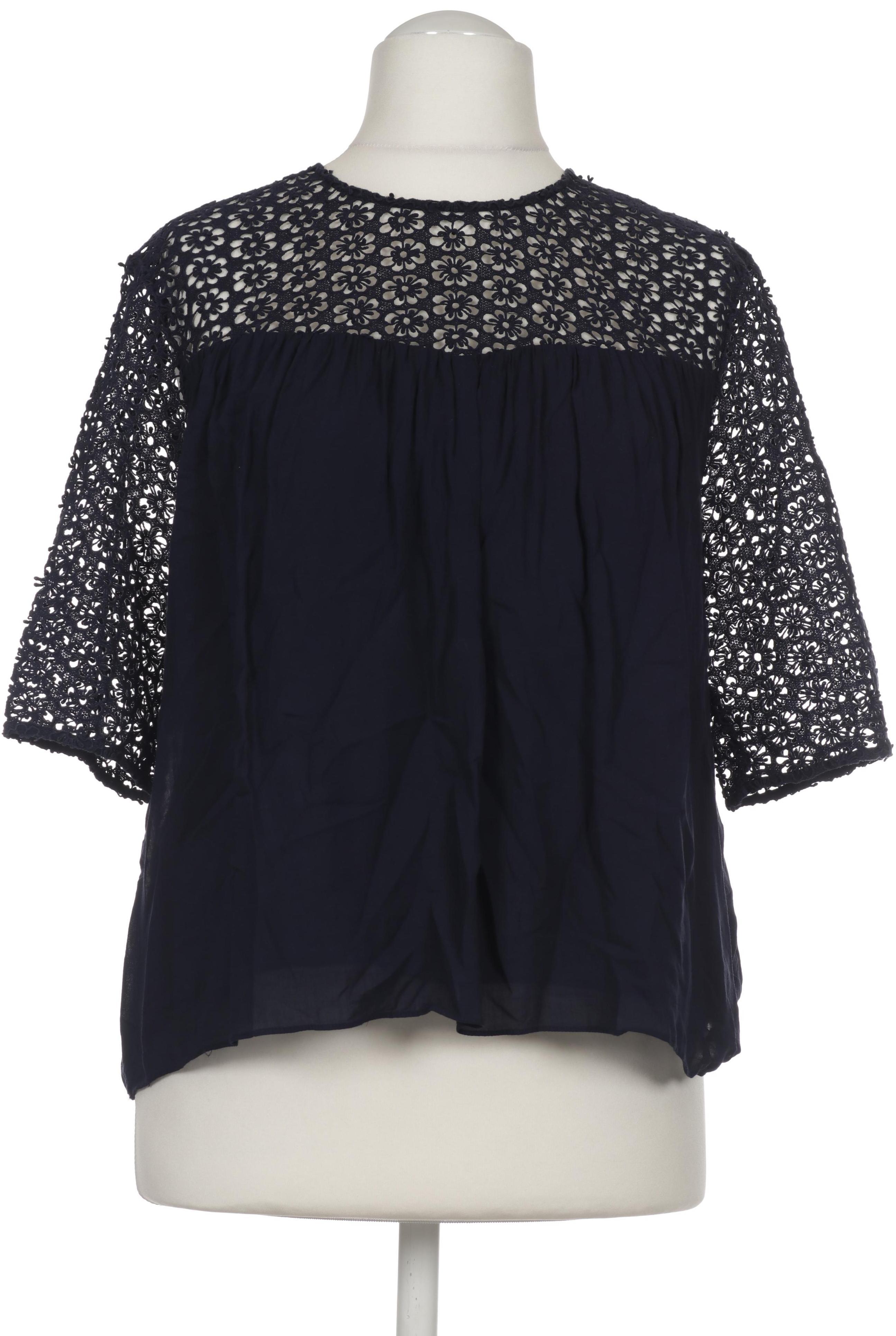 

Hallhuber Damen Bluse, blau, Gr. 40