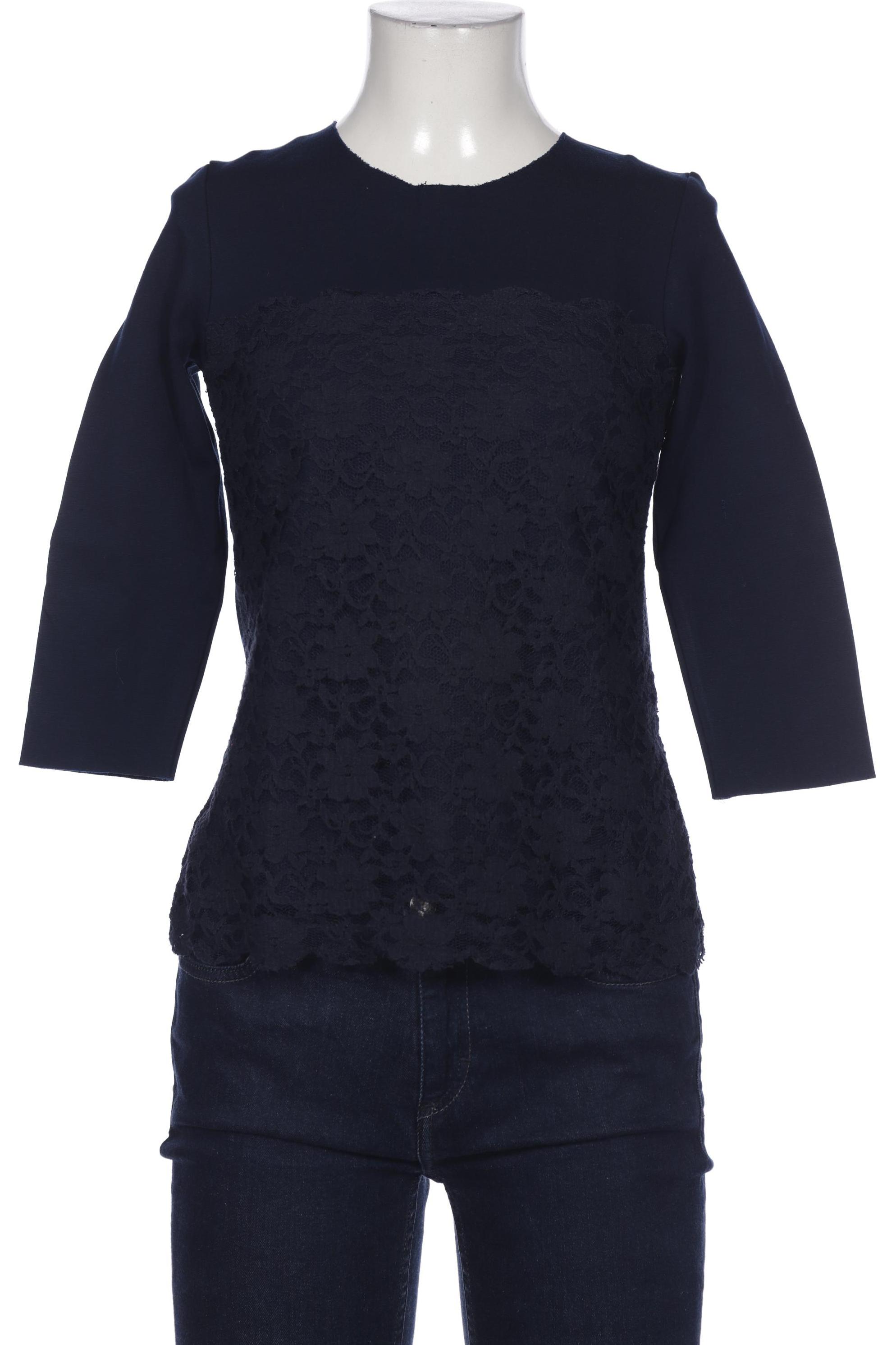 

Hallhuber Damen Bluse, marineblau, Gr. 34