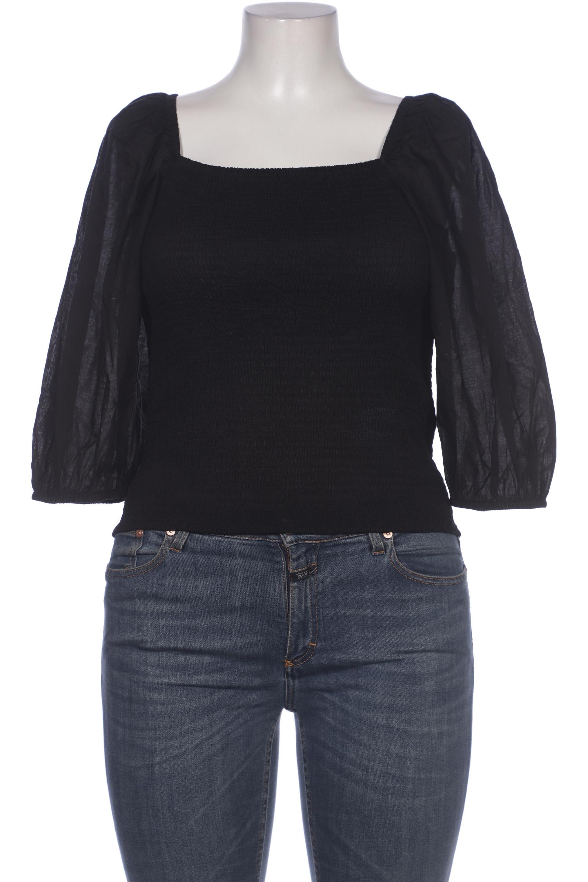 

Hallhuber Damen Bluse, schwarz, Gr. 42