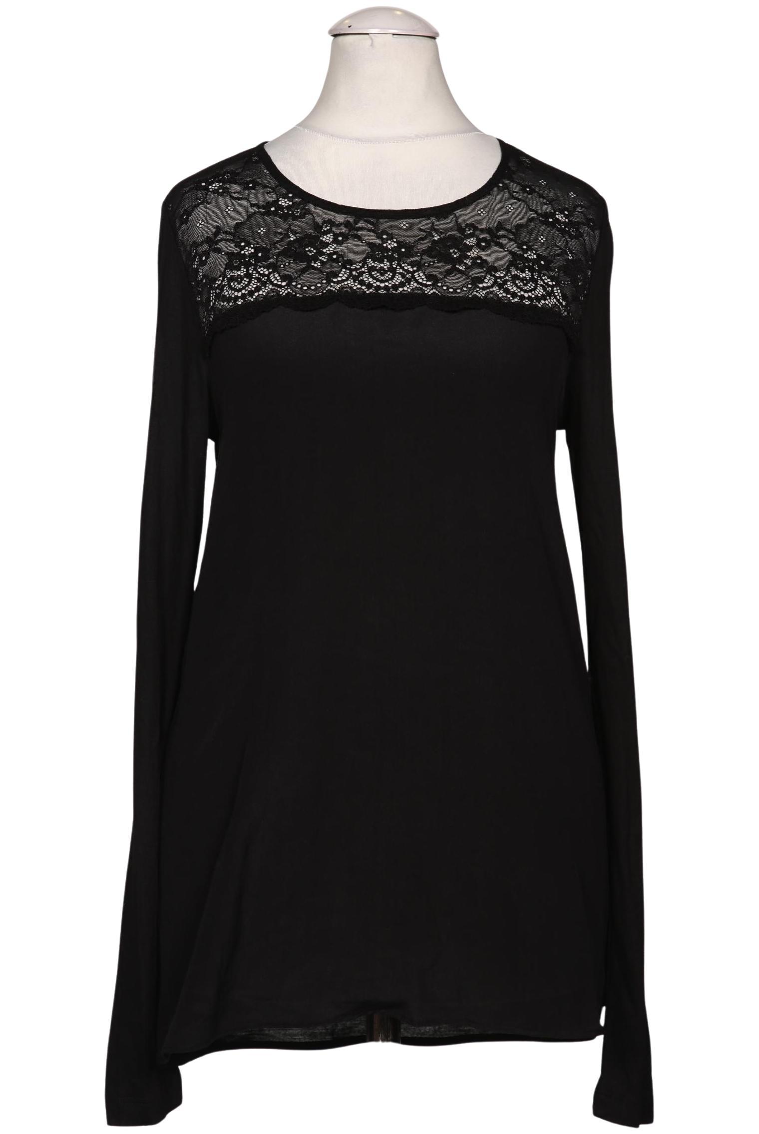 

Hallhuber Damen Bluse, schwarz, Gr. 34