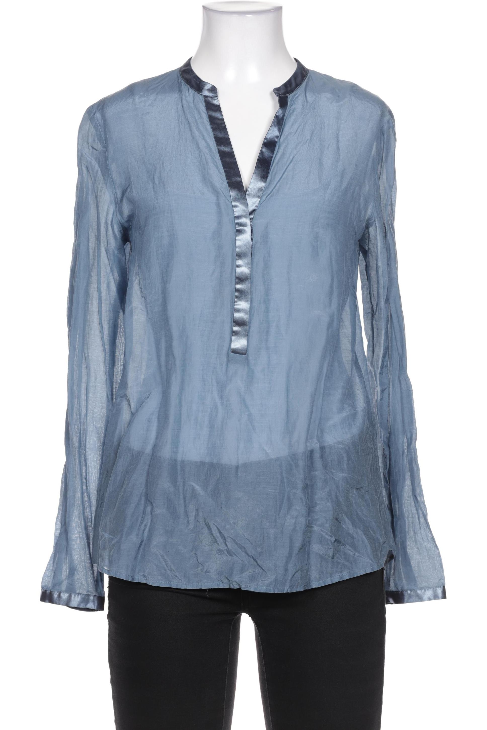 

Hallhuber Damen Bluse, blau, Gr. 36