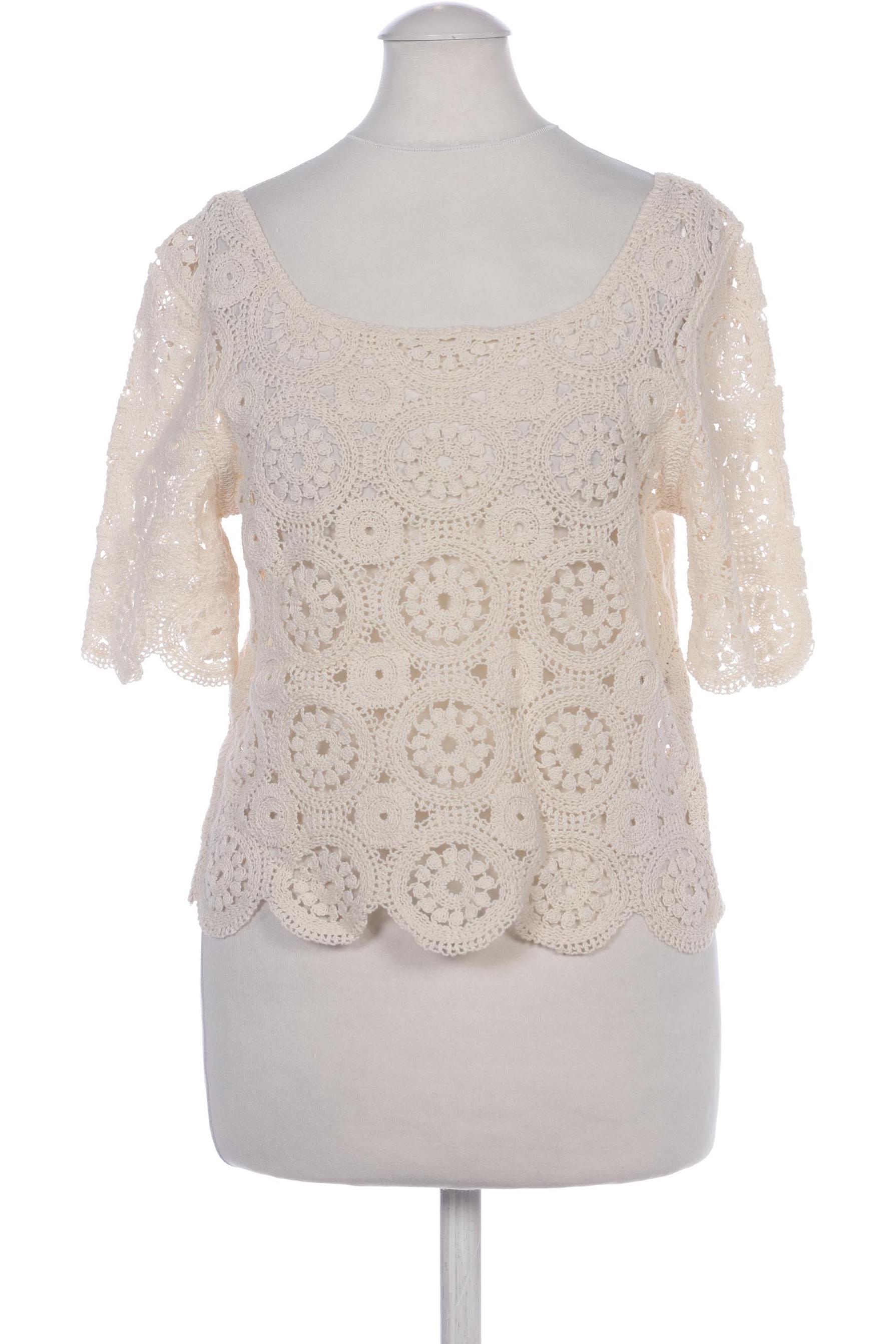 

Hallhuber Damen Bluse, cremeweiß, Gr. 36