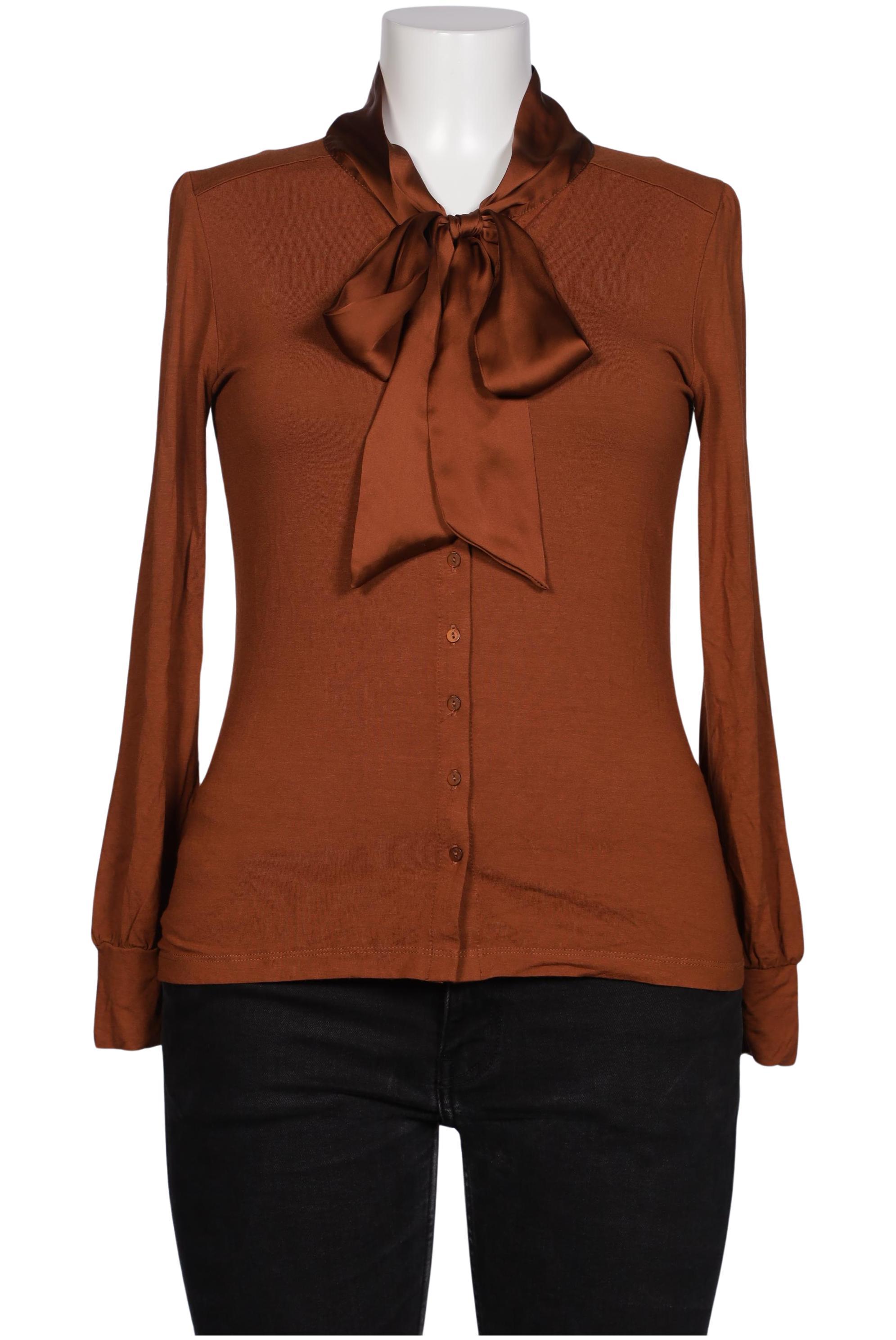

Hallhuber Damen Bluse, braun, Gr. 42
