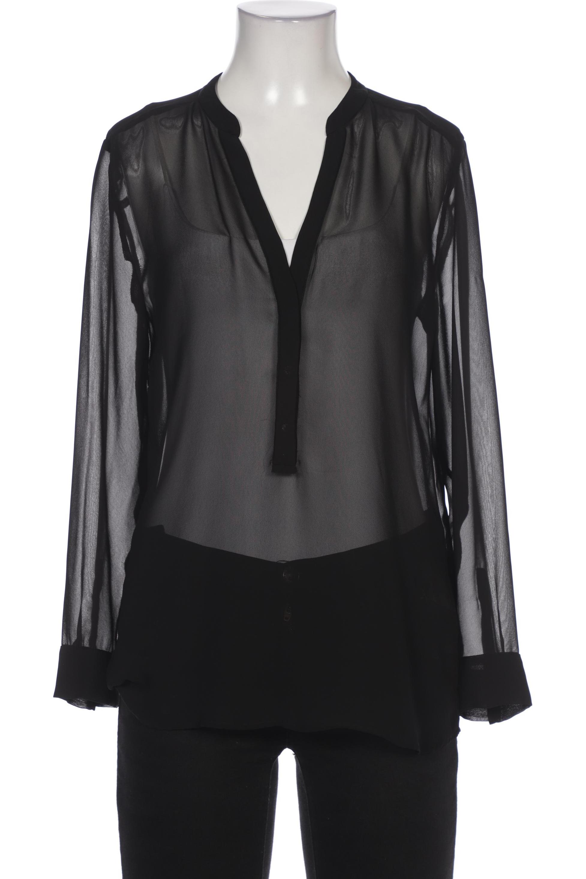 

Hallhuber Damen Bluse, schwarz, Gr. 38