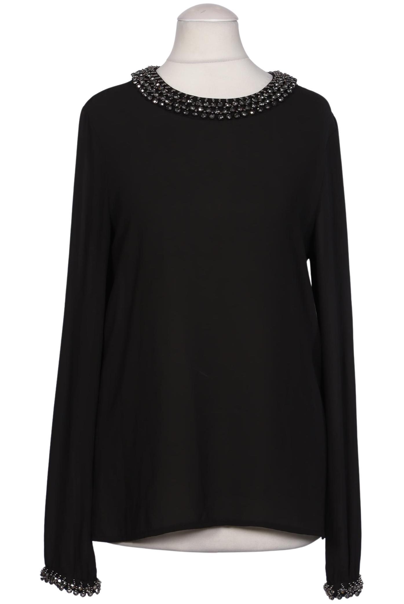 

Hallhuber Damen Bluse, schwarz, Gr. 34