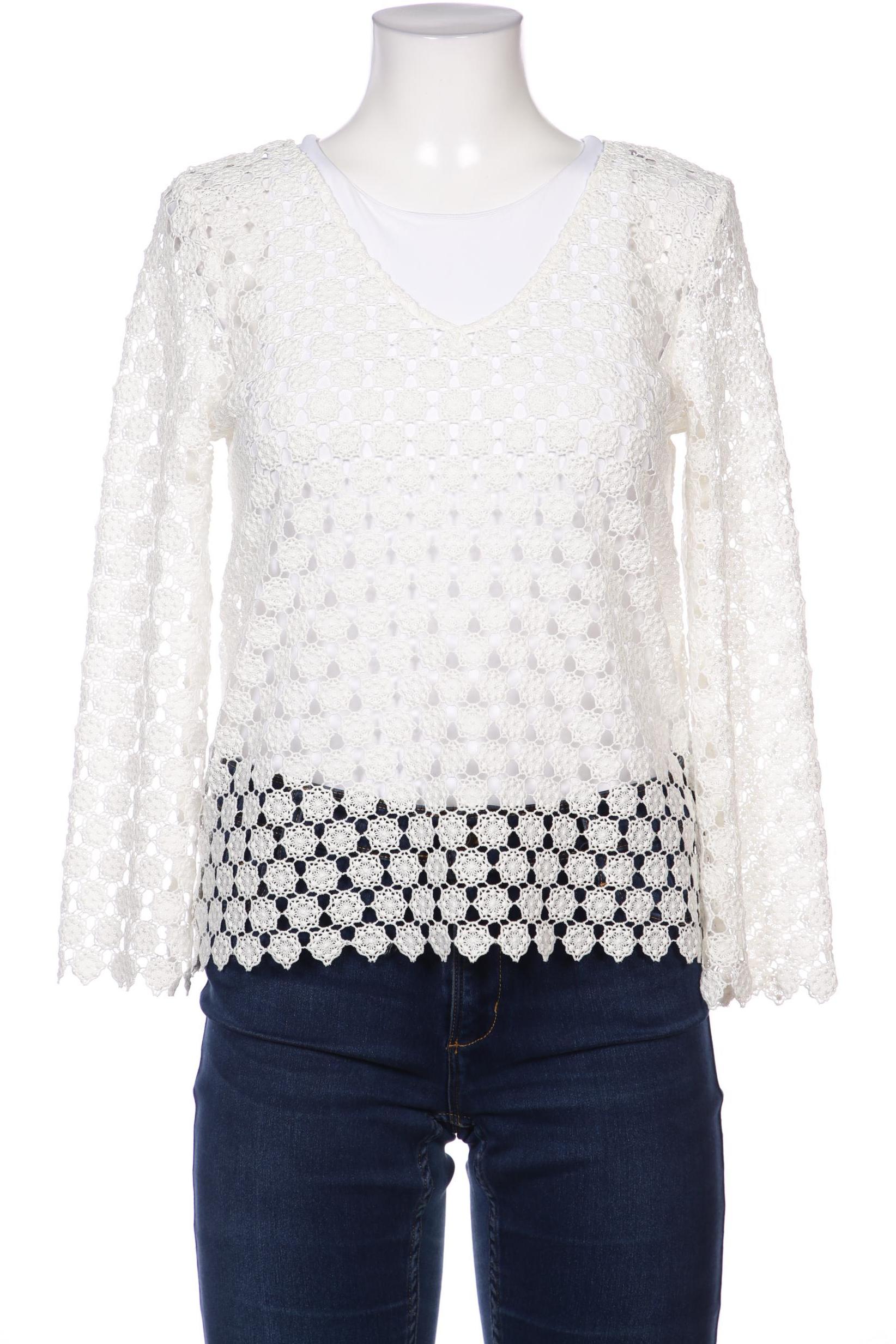 

Hallhuber Damen Bluse, weiß, Gr. 38