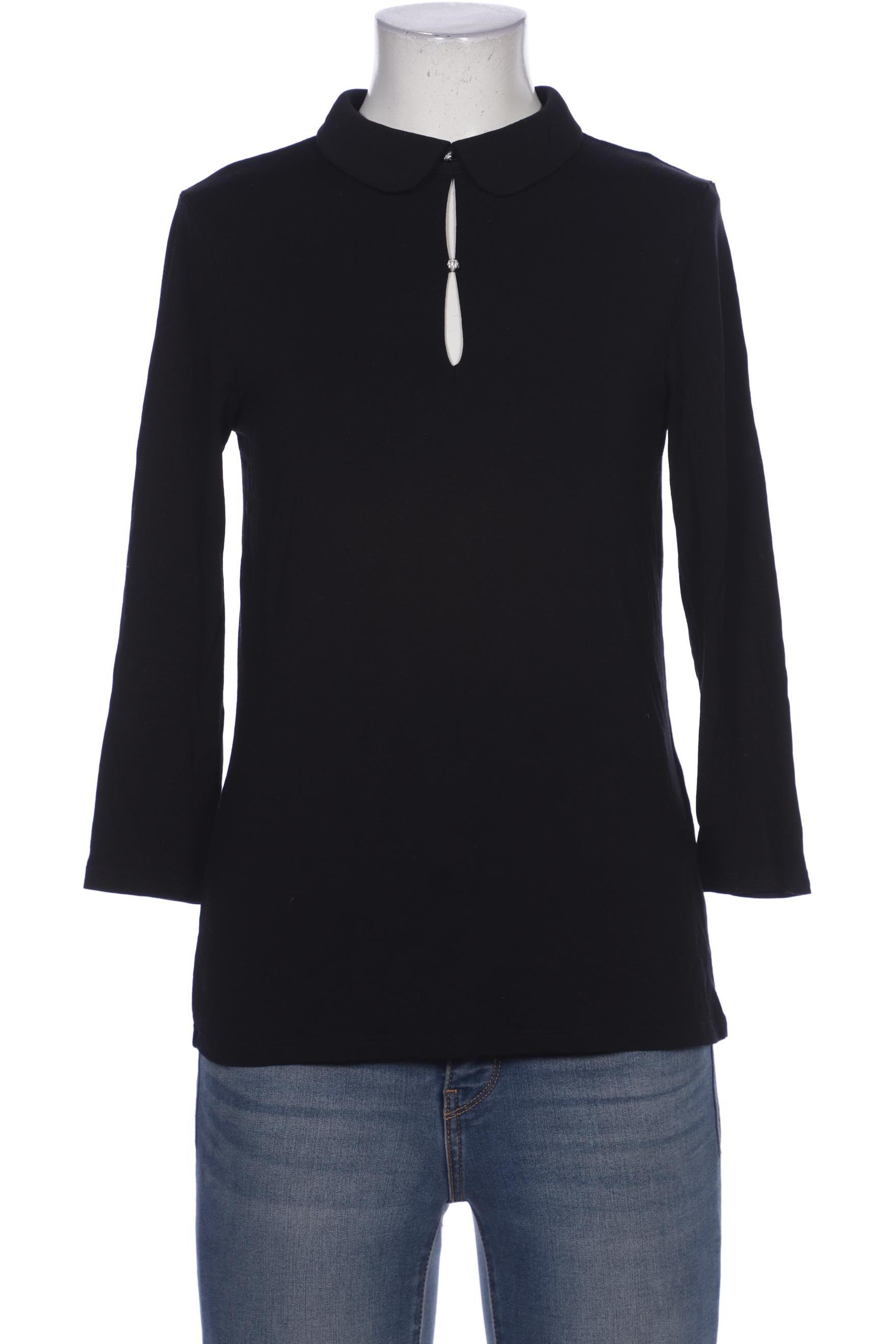 

Hallhuber Damen Bluse, schwarz, Gr. 36