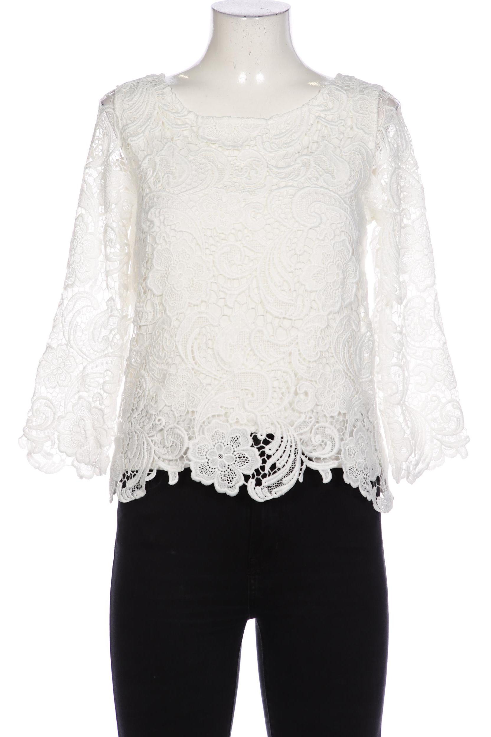 

Hallhuber Damen Bluse, weiß, Gr. 38
