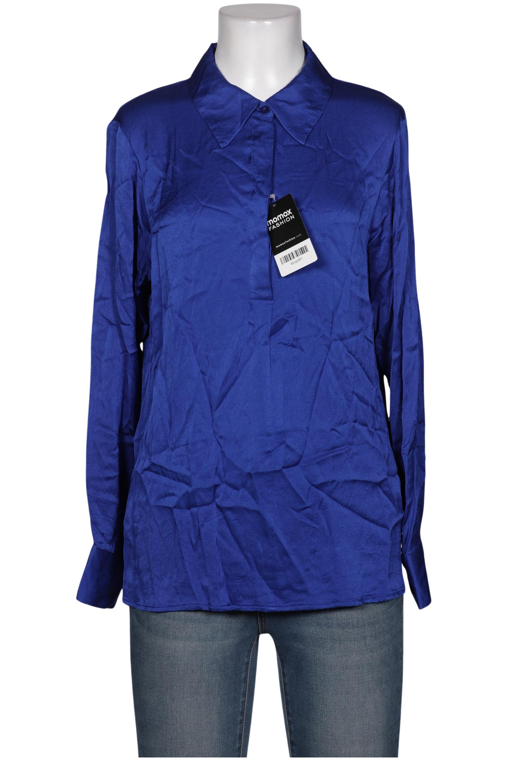 

Hallhuber Damen Bluse, marineblau, Gr. 40