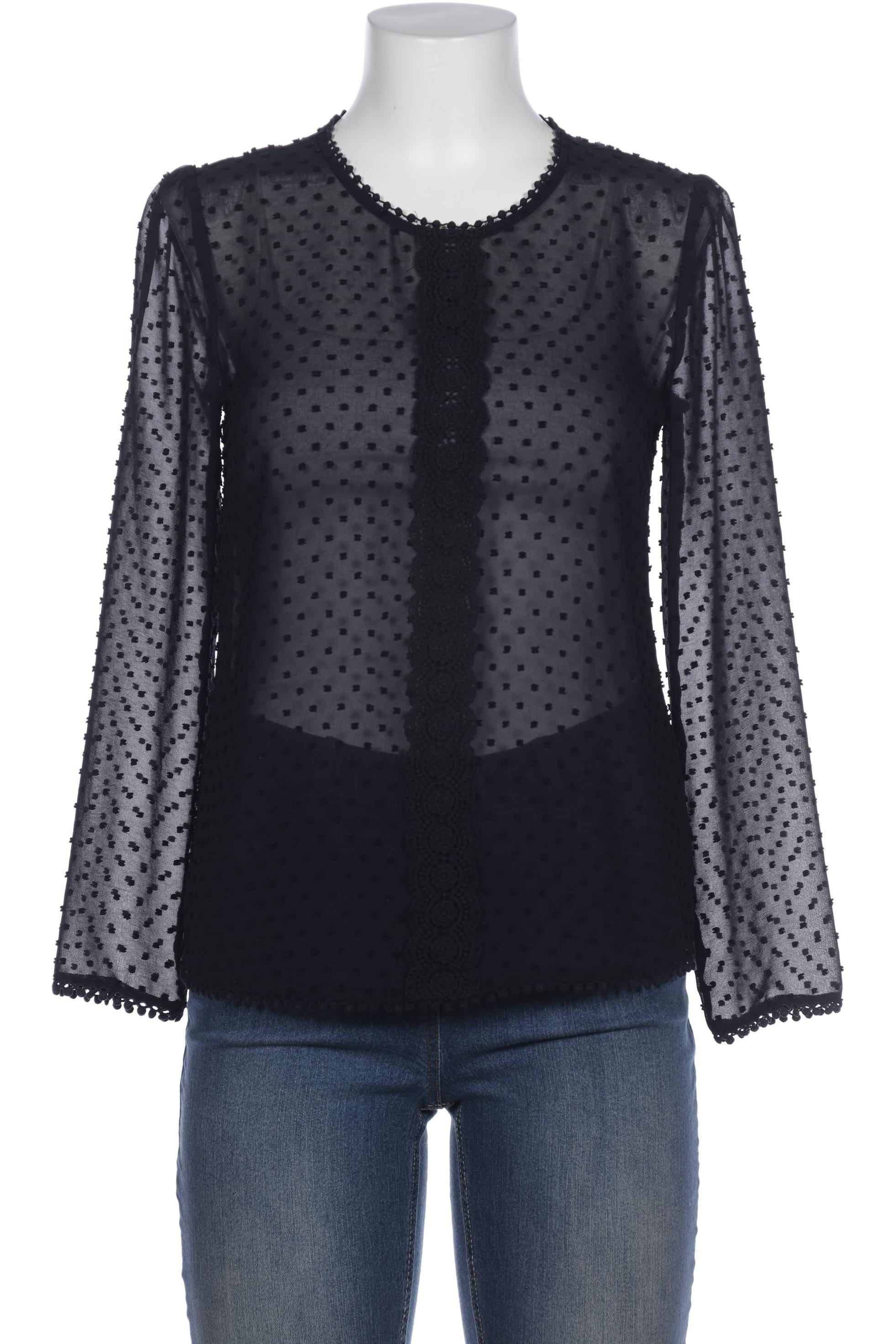 

Hallhuber Damen Bluse, marineblau, Gr. 36