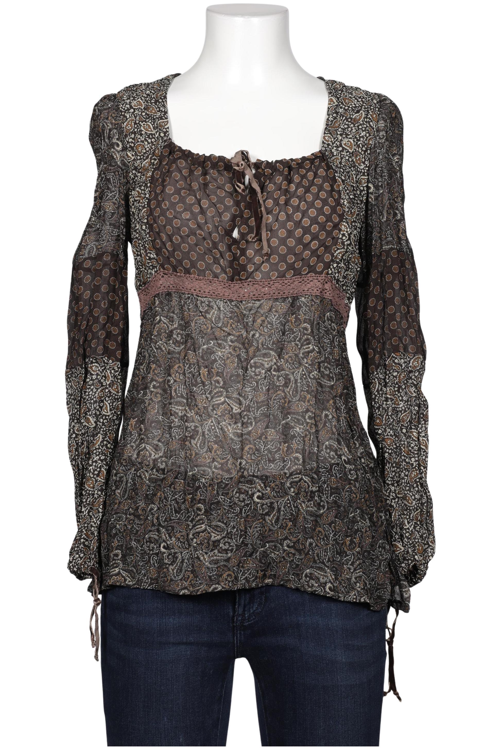 

Hallhuber Damen Bluse, braun, Gr. 38