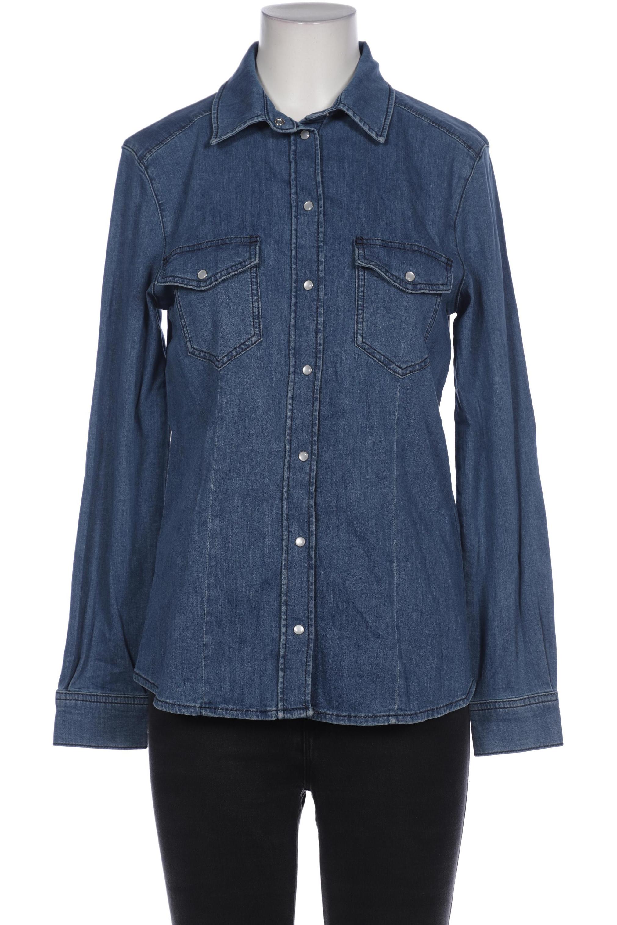 

Hallhuber Damen Bluse, blau, Gr. 38