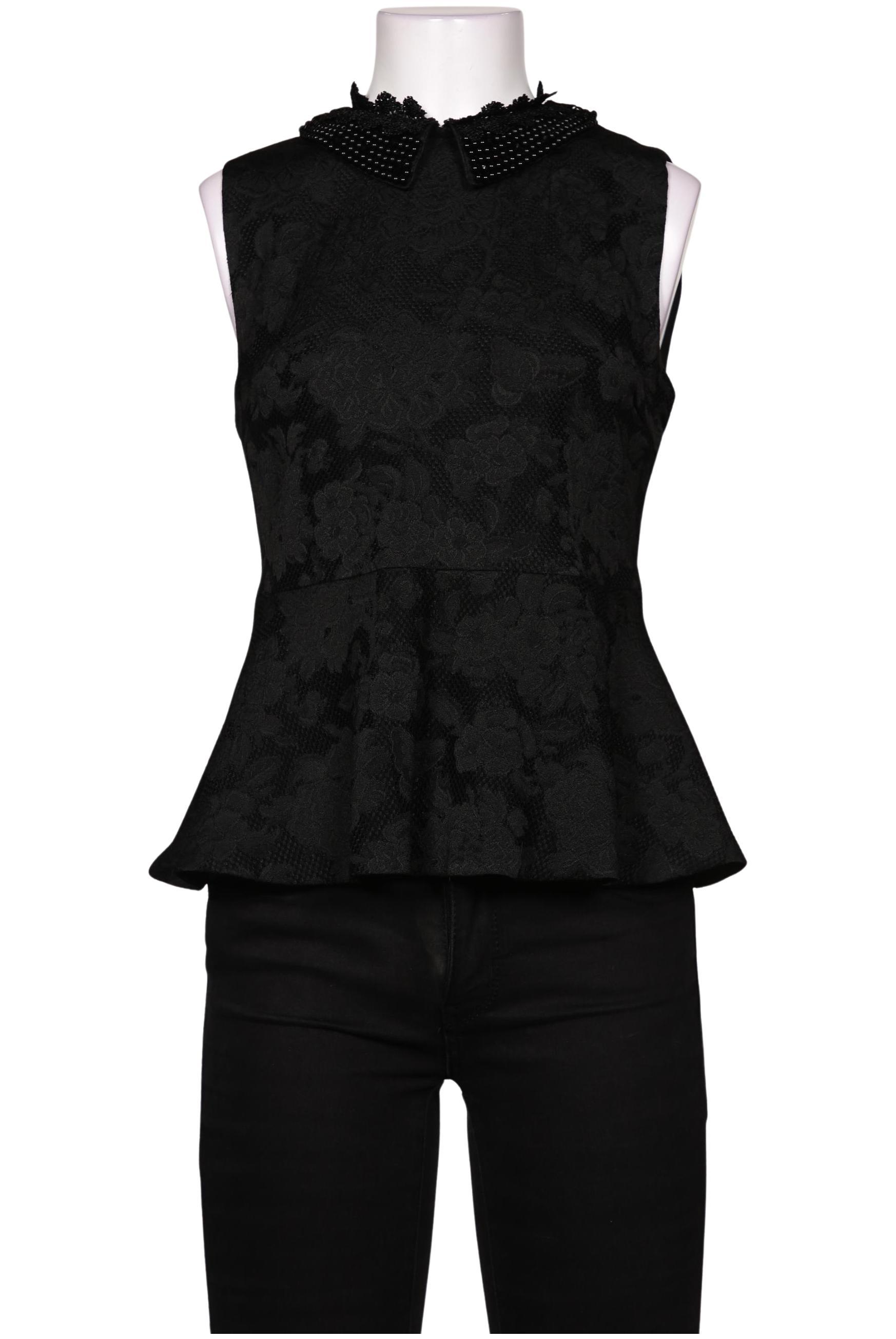 

Hallhuber Damen Bluse, schwarz, Gr. 36