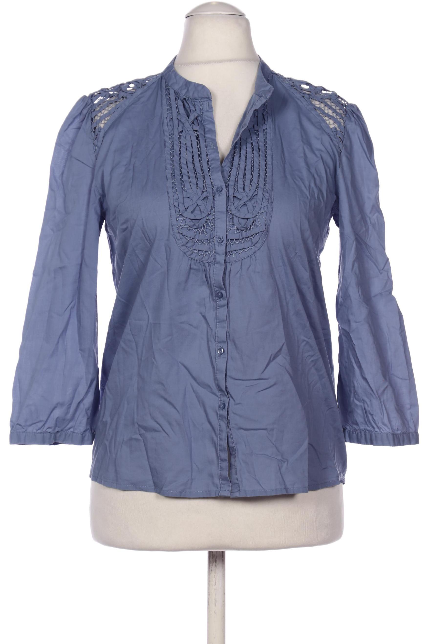 

Hallhuber Damen Bluse, blau, Gr. 36