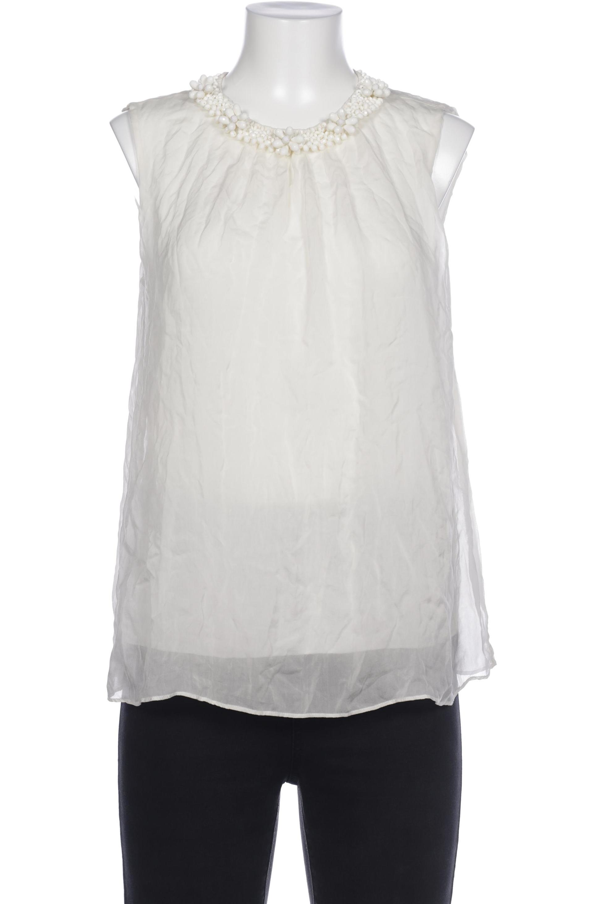 

Hallhuber Damen Bluse, cremeweiß, Gr. 40