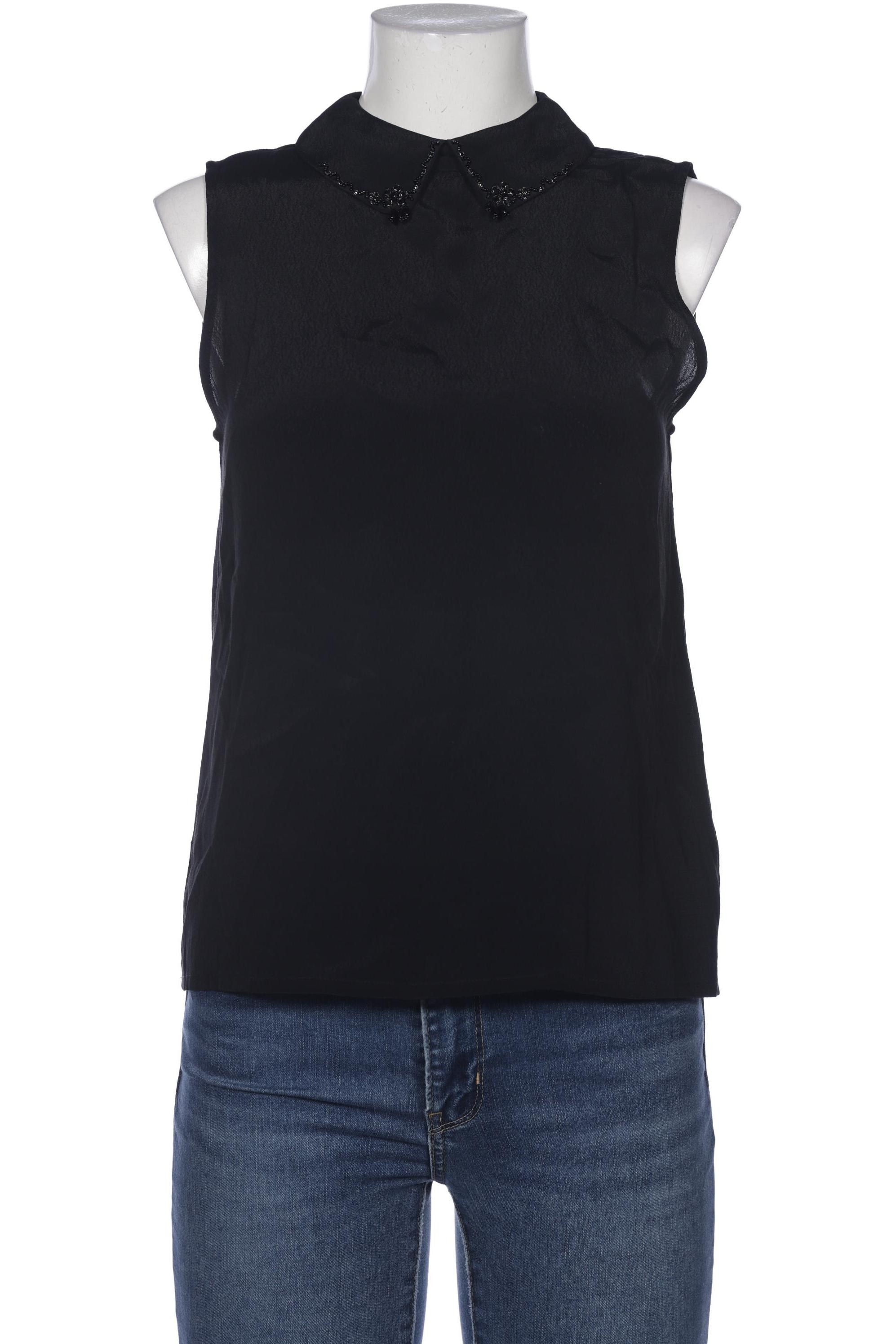 

Hallhuber Damen Bluse, schwarz, Gr. 36