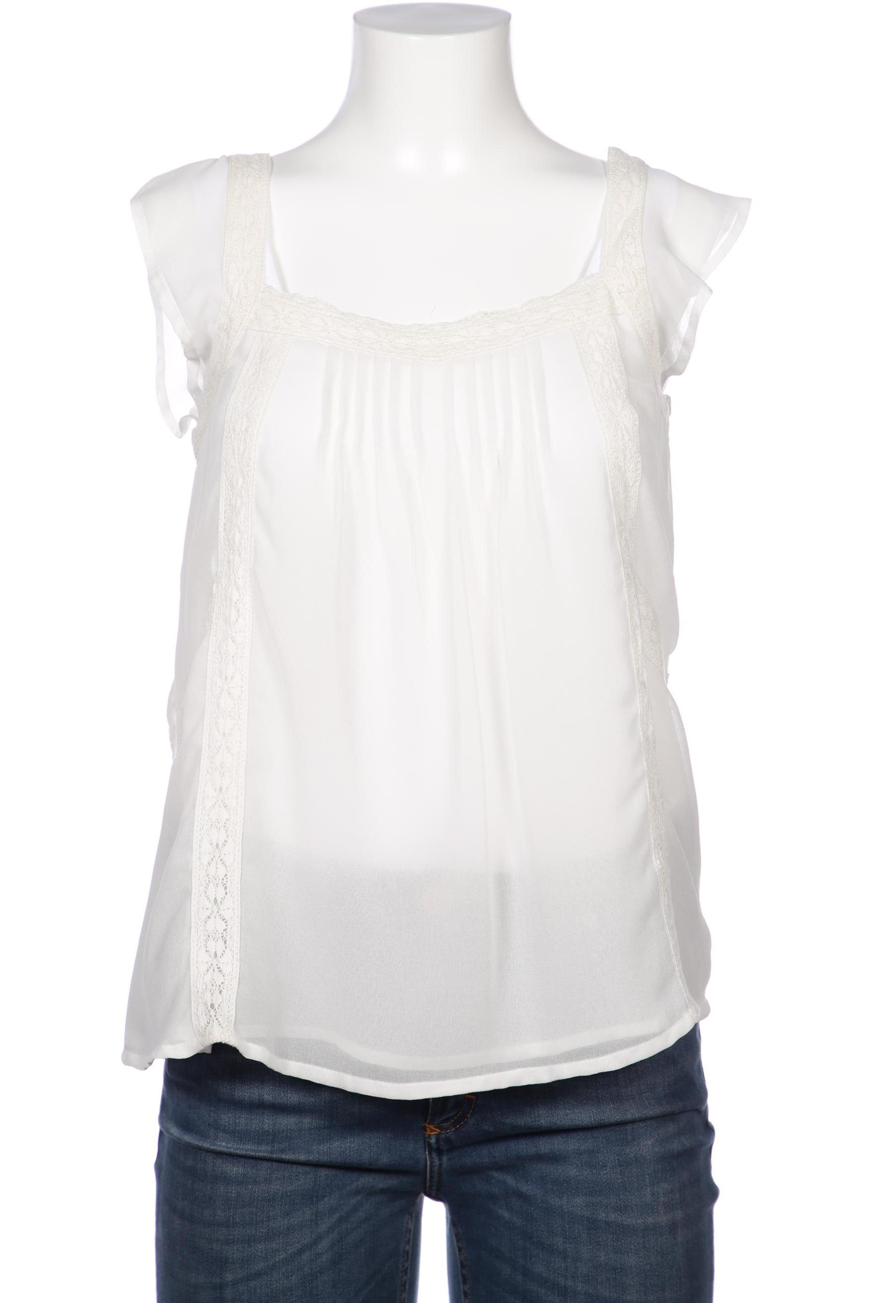 

Hallhuber Damen Bluse, weiß, Gr. 38
